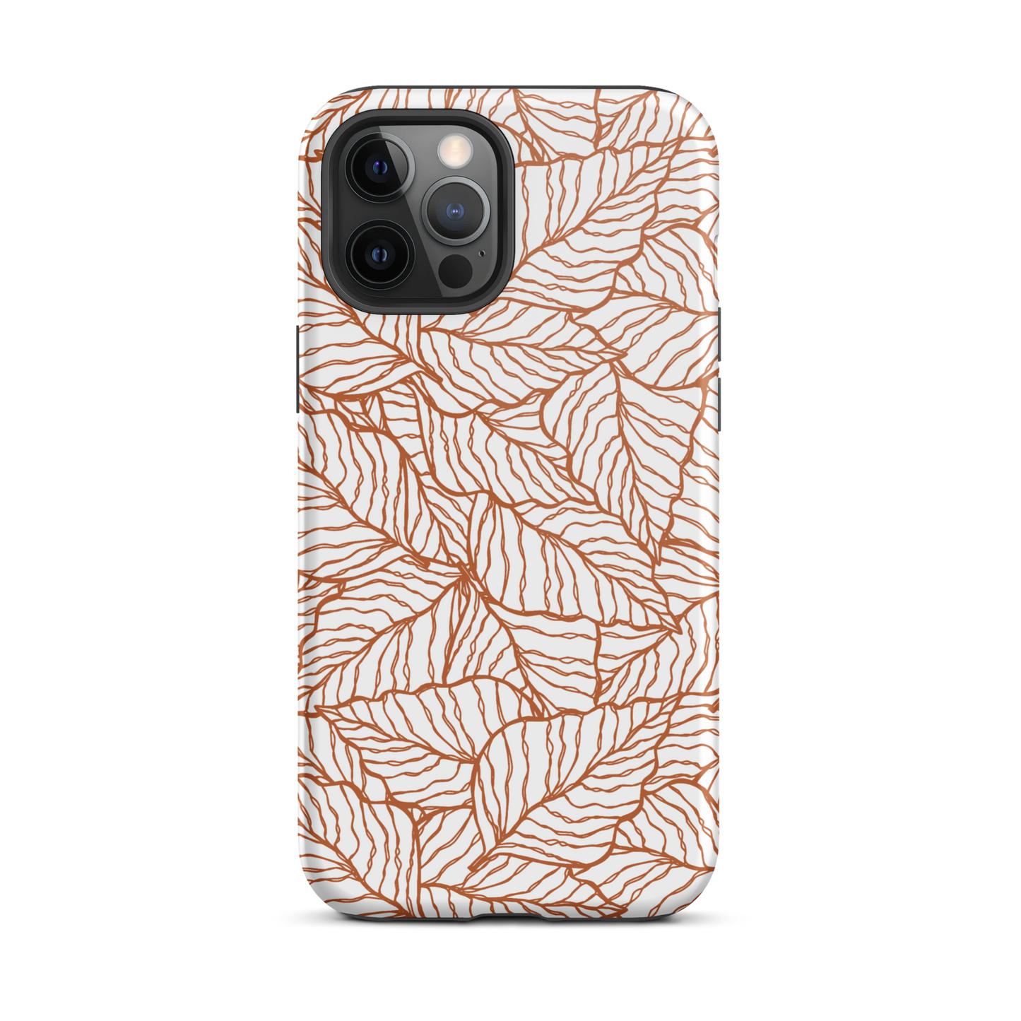 Colorful Fall Leaves | Seamless Patterns | Tough iPhone Case - #1