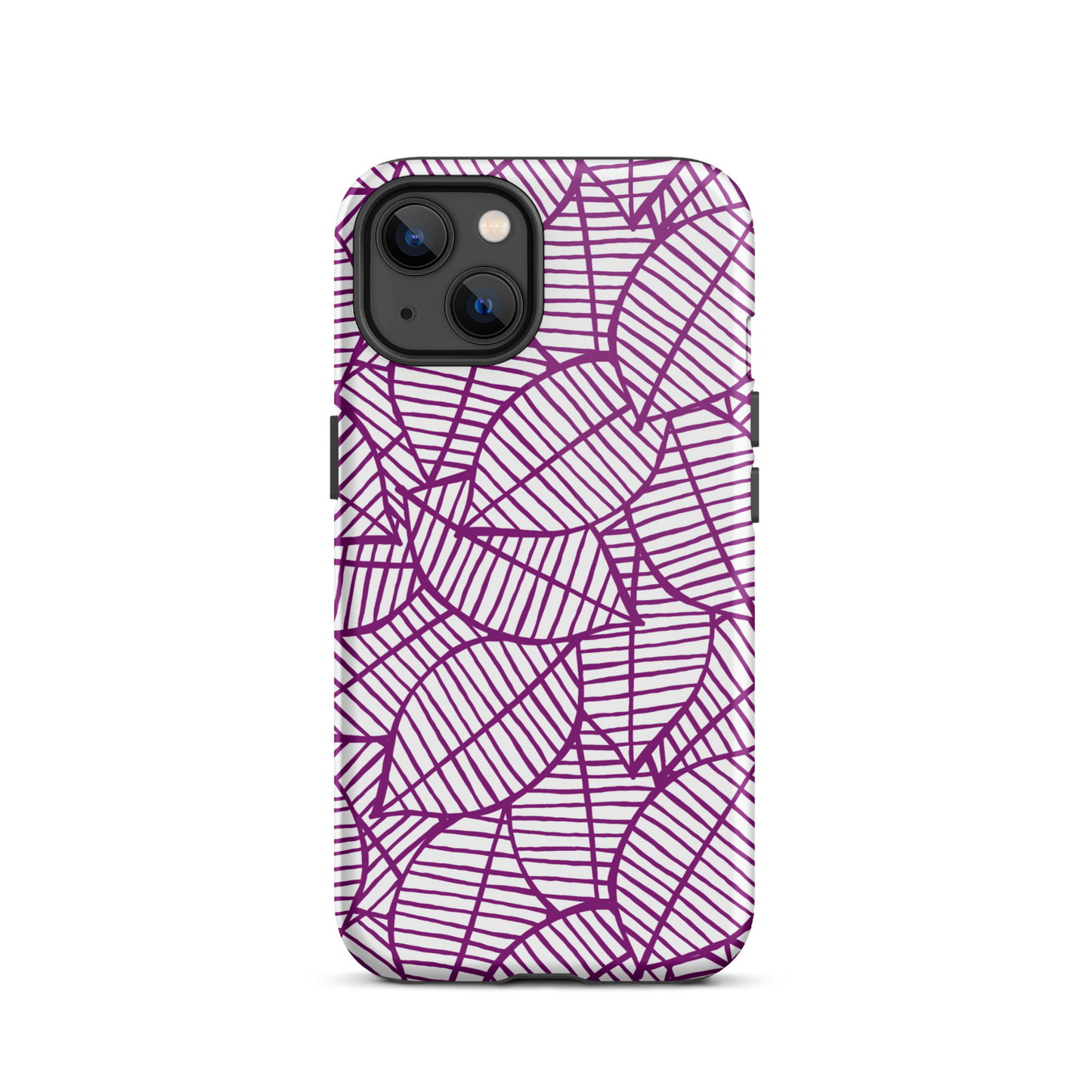 Colorful Fall Leaves | Seamless Patterns | Tough iPhone Case - #7