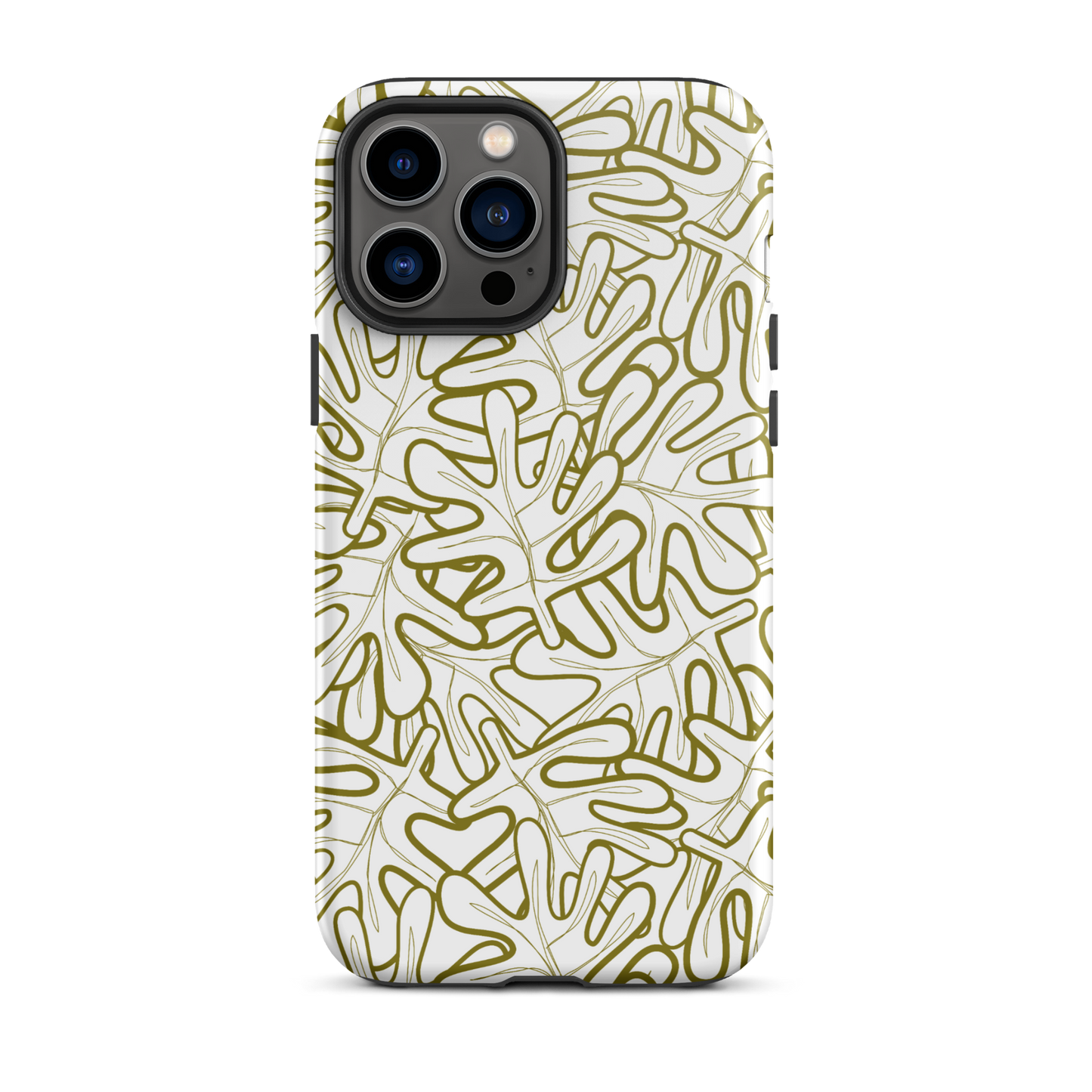 Colorful Fall Leaves | Seamless Patterns | Tough iPhone Case - #2