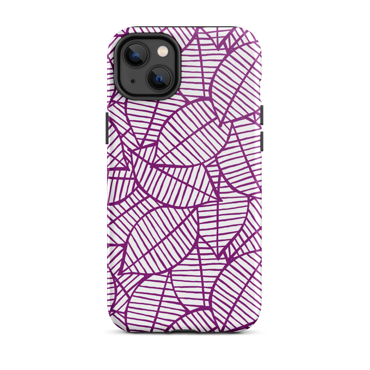 Colorful Fall Leaves | Seamless Patterns | Tough iPhone Case - #7