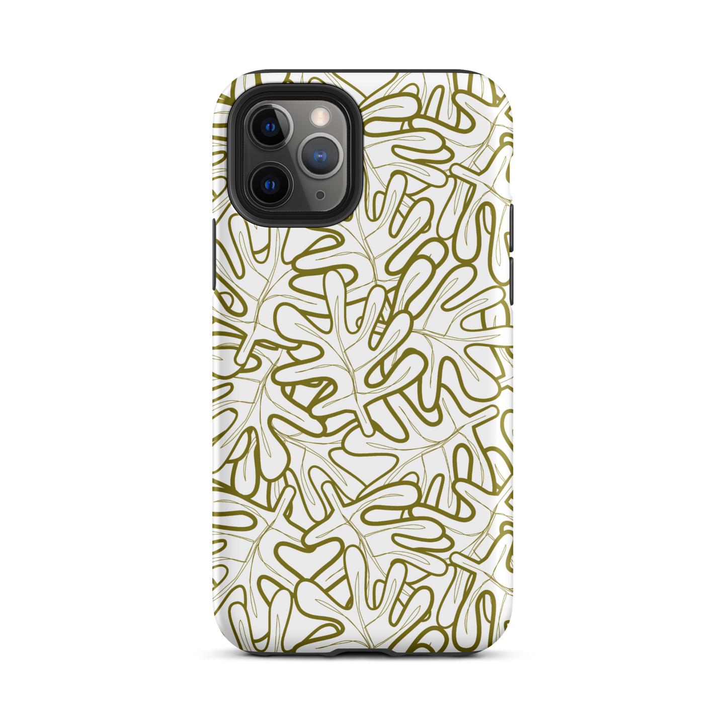 Colorful Fall Leaves | Seamless Patterns | Tough iPhone Case - #2