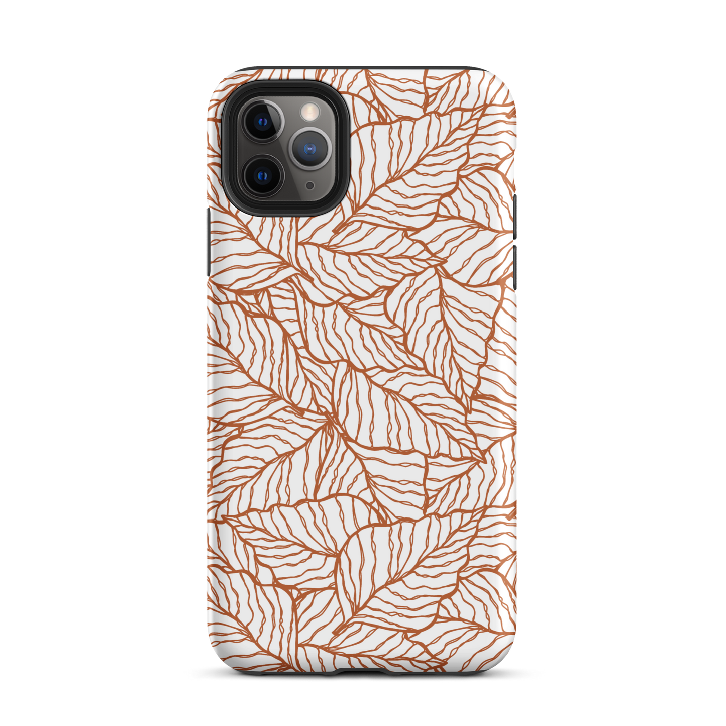 Colorful Fall Leaves | Seamless Patterns | Tough iPhone Case - #1