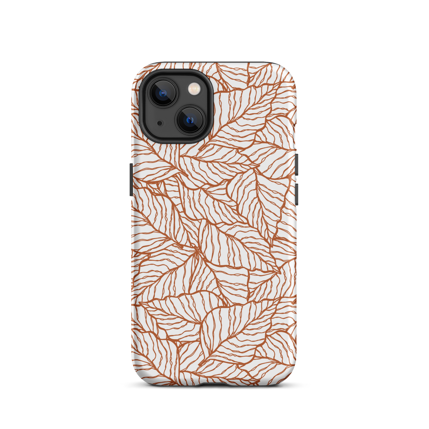 Colorful Fall Leaves | Seamless Patterns | Tough iPhone Case - #1