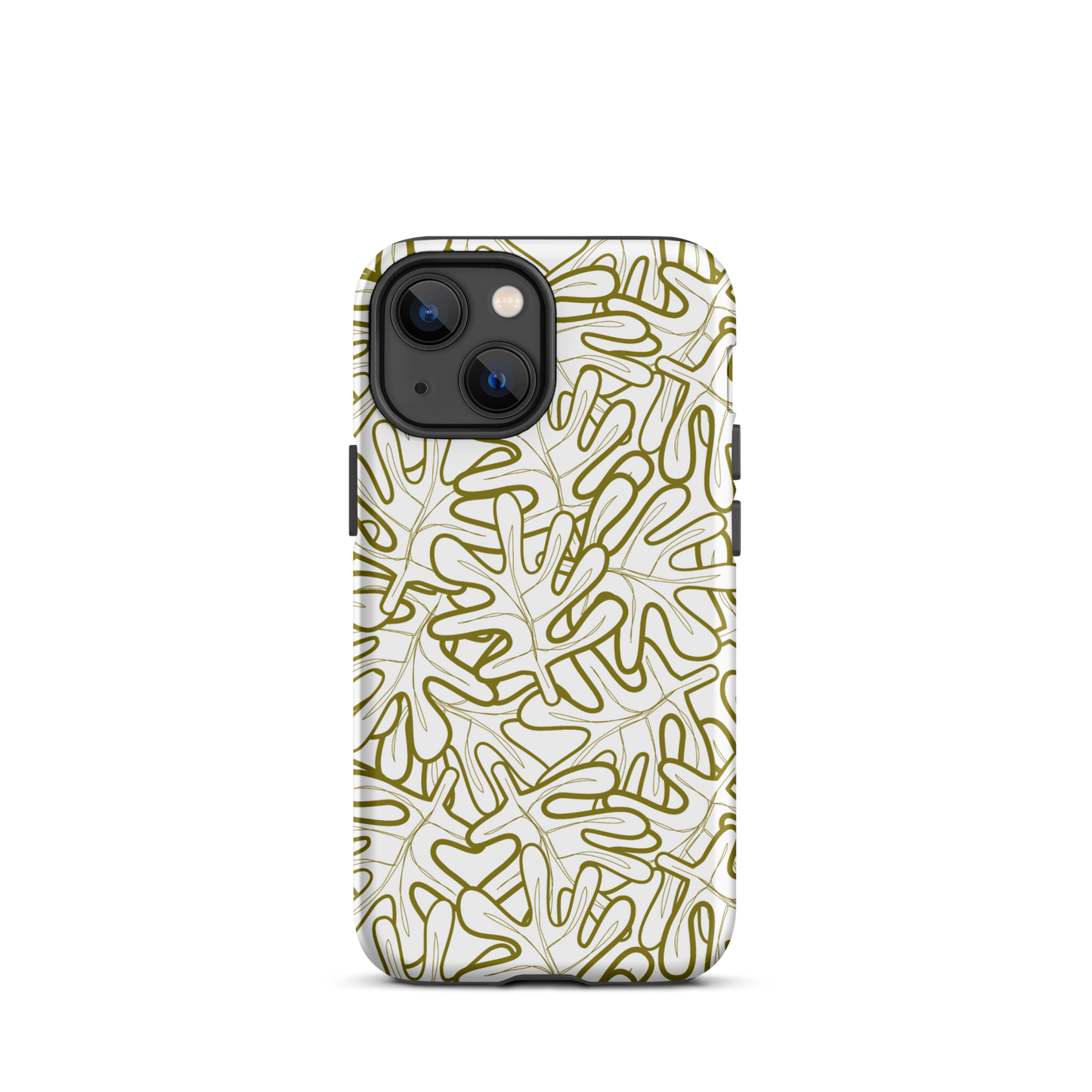 Colorful Fall Leaves | Seamless Patterns | Tough iPhone Case - #2