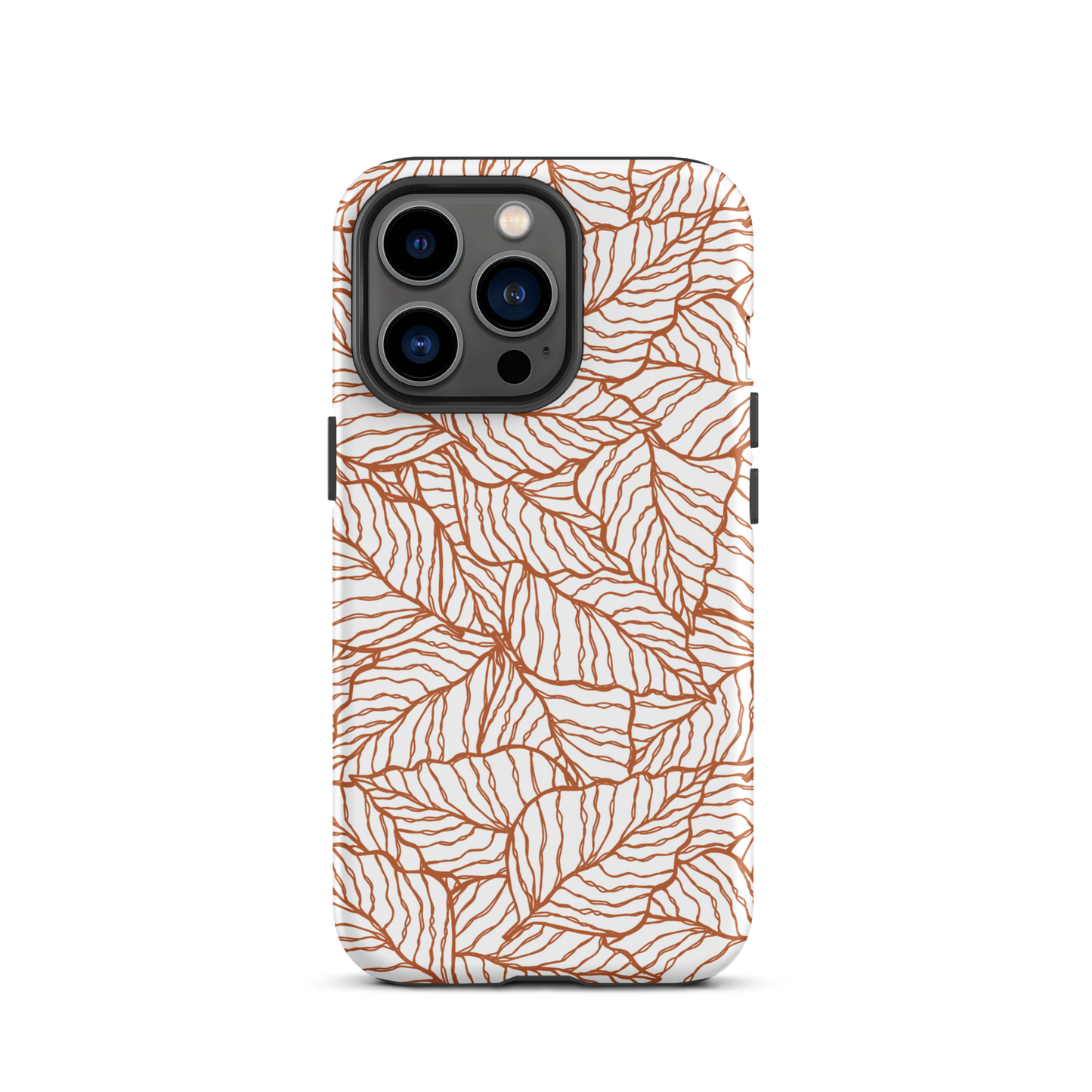 Colorful Fall Leaves | Seamless Patterns | Tough iPhone Case - #1