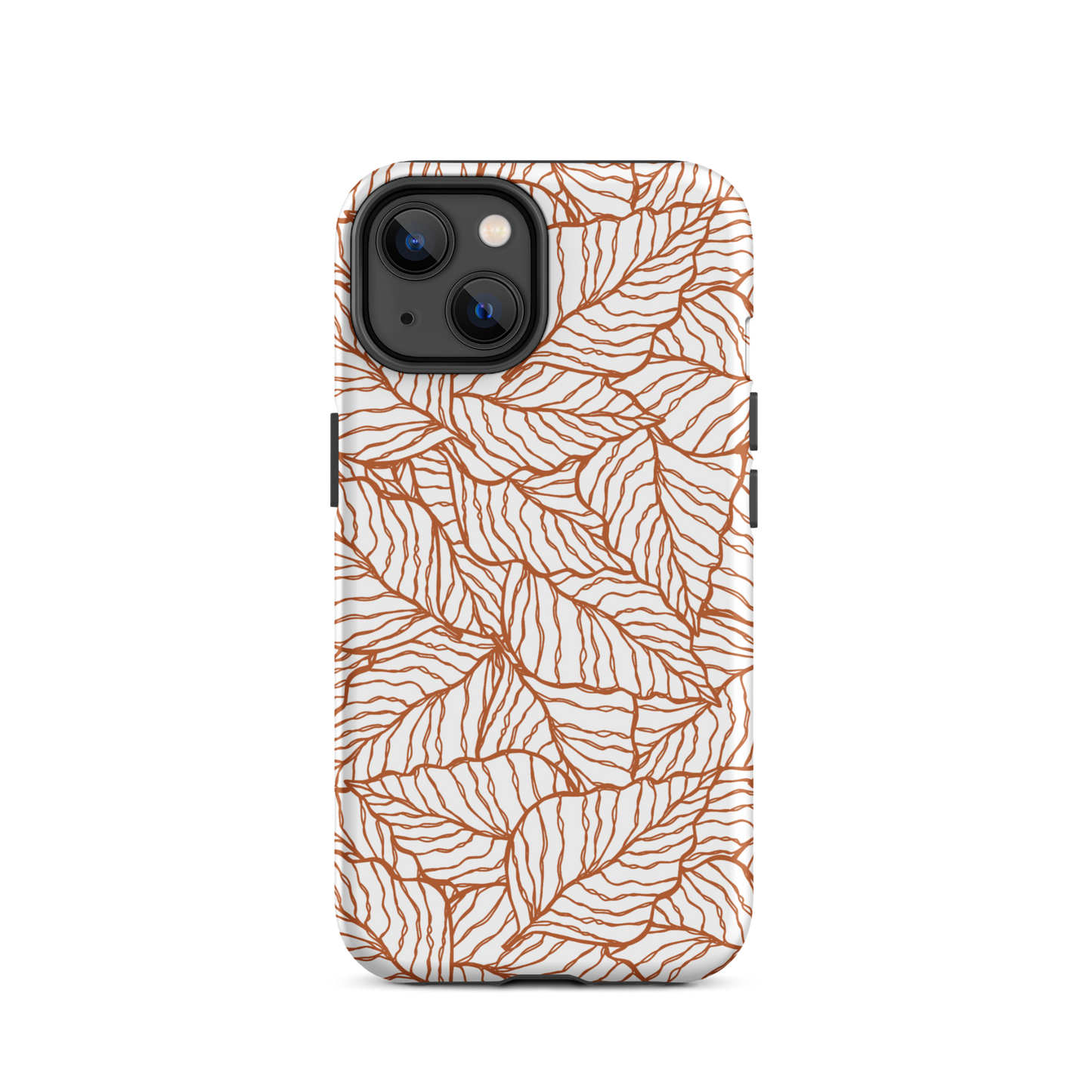 Colorful Fall Leaves | Seamless Patterns | Tough iPhone Case - #1