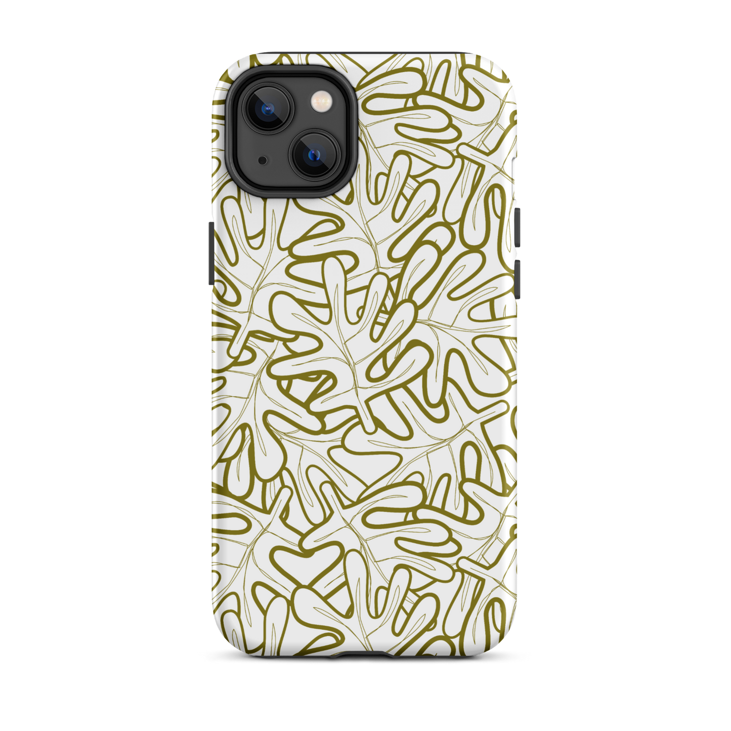 Colorful Fall Leaves | Seamless Patterns | Tough iPhone Case - #2