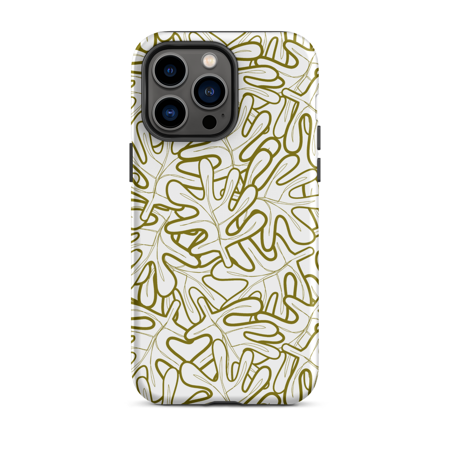 Colorful Fall Leaves | Seamless Patterns | Tough iPhone Case - #2