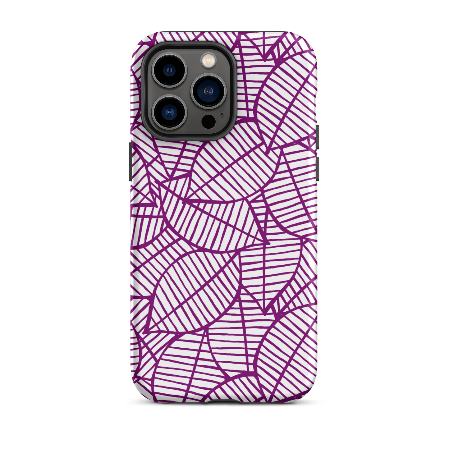 Colorful Fall Leaves | Seamless Patterns | Tough iPhone Case - #7