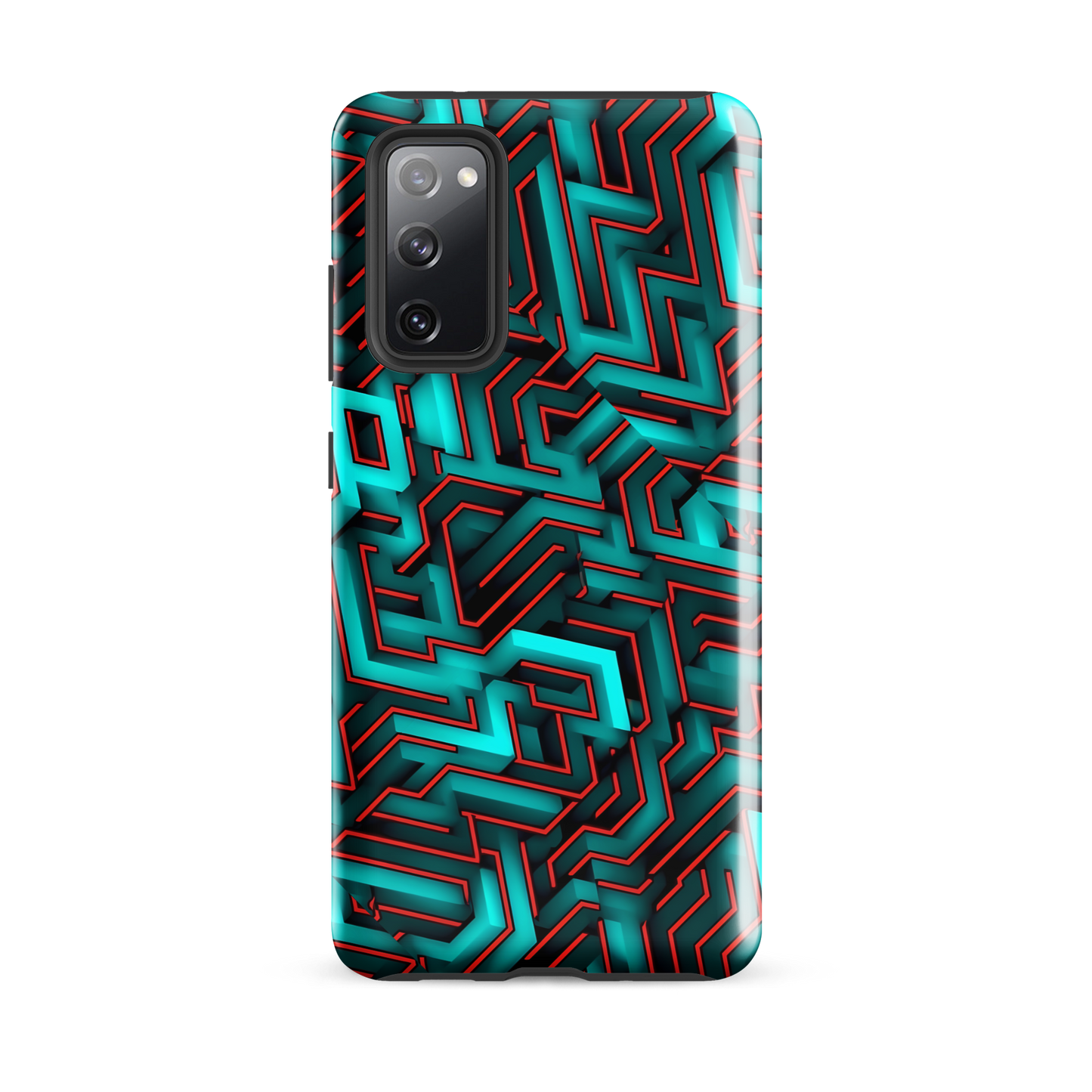 3D Maze Illusion | 3D Patterns | Tough Case for Samsung - #2