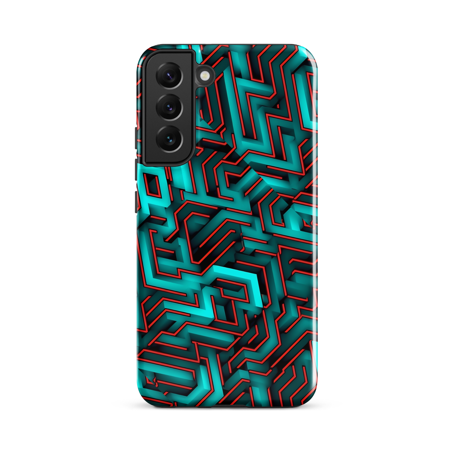 3D Maze Illusion | 3D Patterns | Tough Case for Samsung - #2