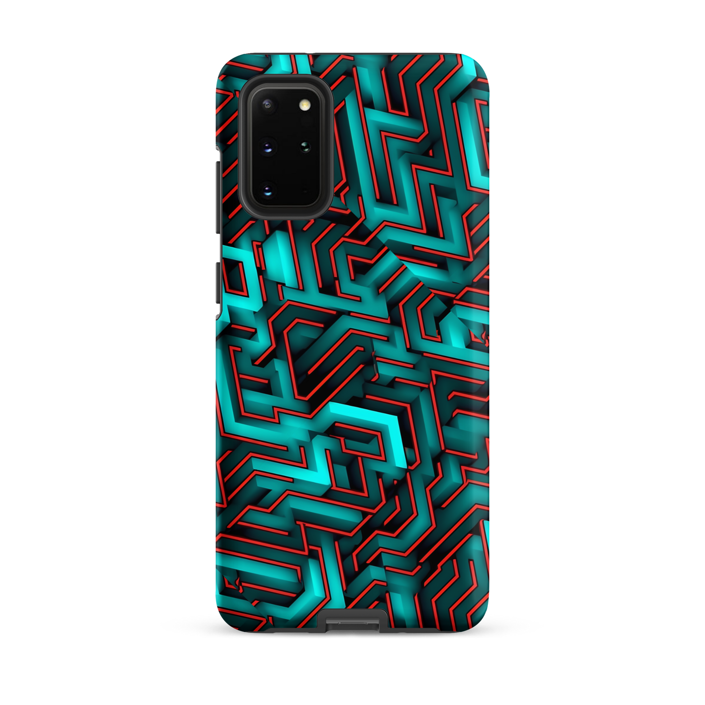 3D Maze Illusion | 3D Patterns | Tough Case for Samsung - #2