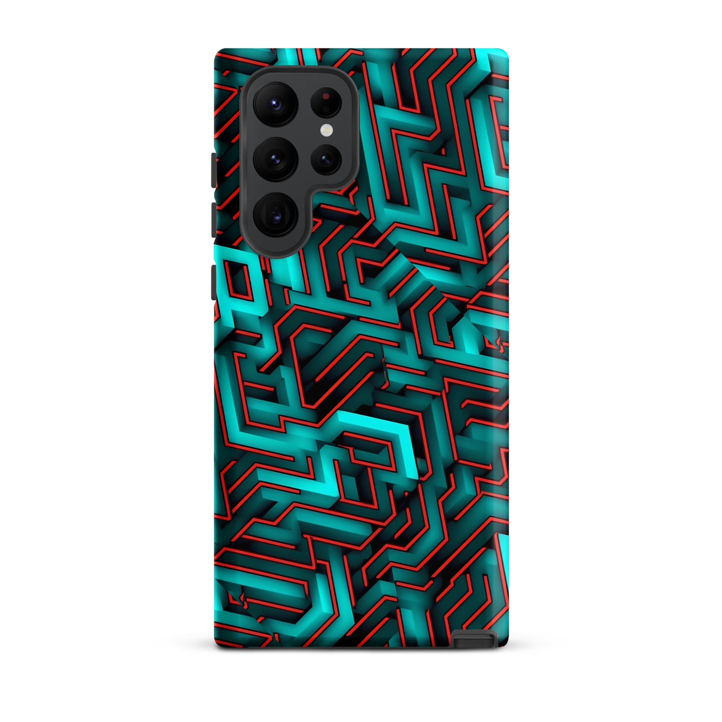 3D Maze Illusion | 3D Patterns | Tough Case for Samsung - #2