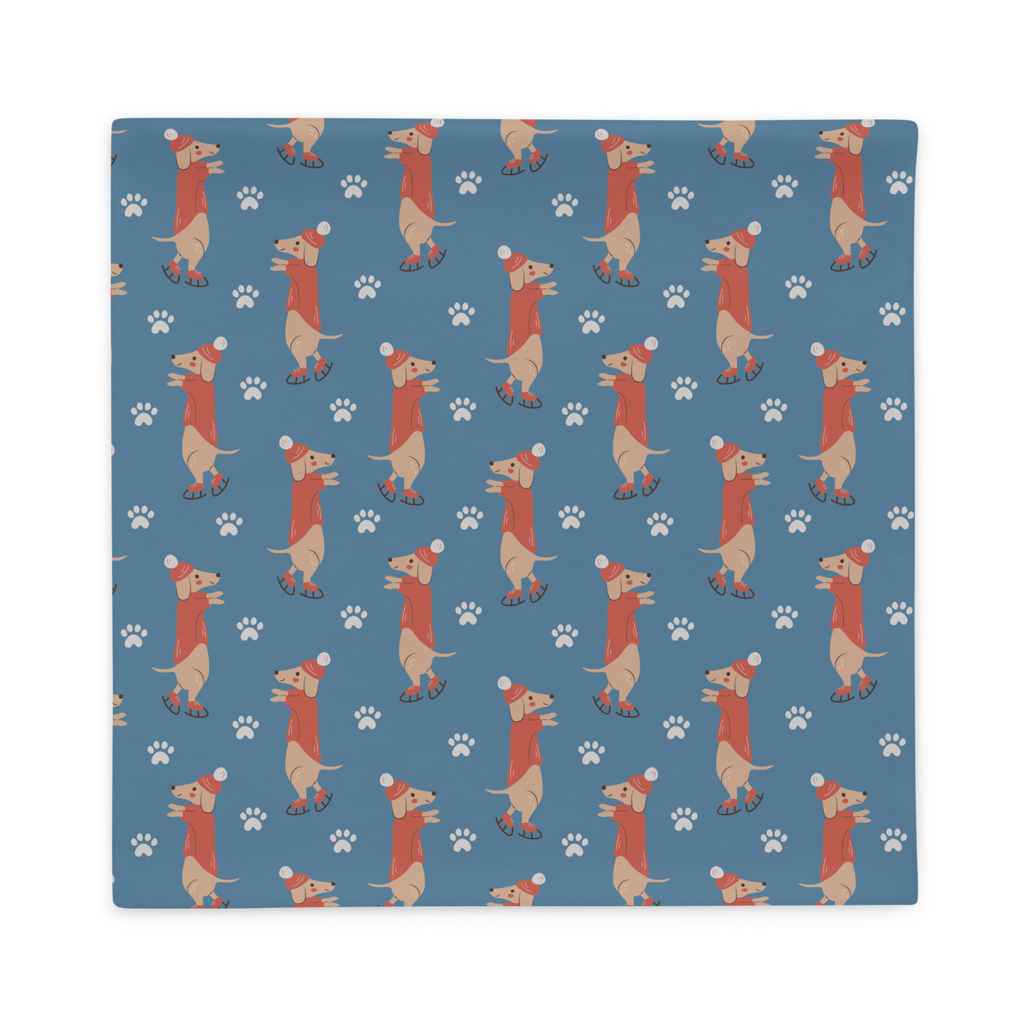 Cozy Dogs | Seamless Patterns | All-Over Print Basic Pillow Case - #6