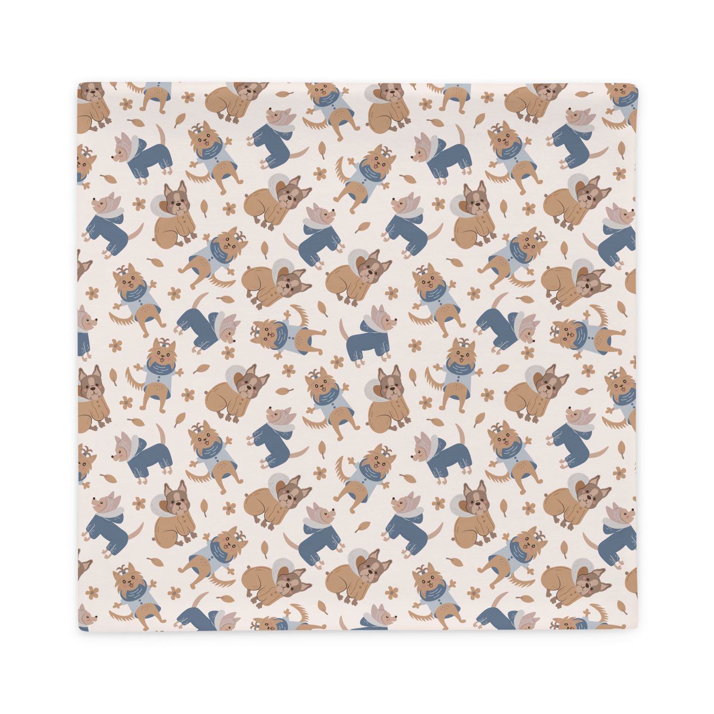 Cozy Dogs | Seamless Patterns | All-Over Print Basic Pillow Case - #8