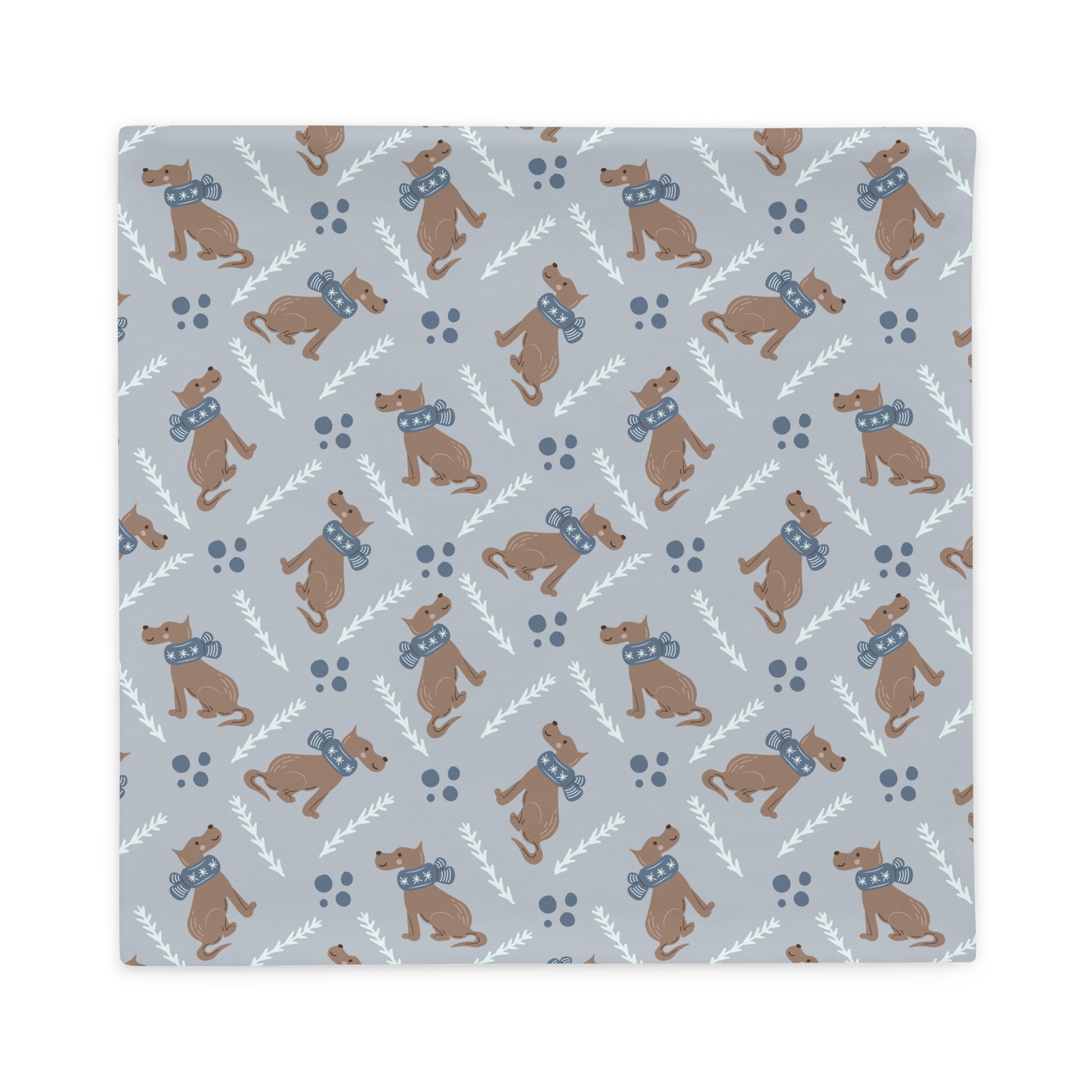 Cozy Dogs | Seamless Patterns | All-Over Print Basic Pillow Case - #4