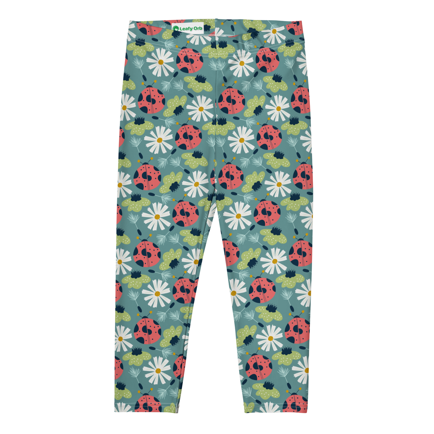 Scandinavian Spring Floral | Seamless Patterns | All-Over Print Capri Leggings - #2