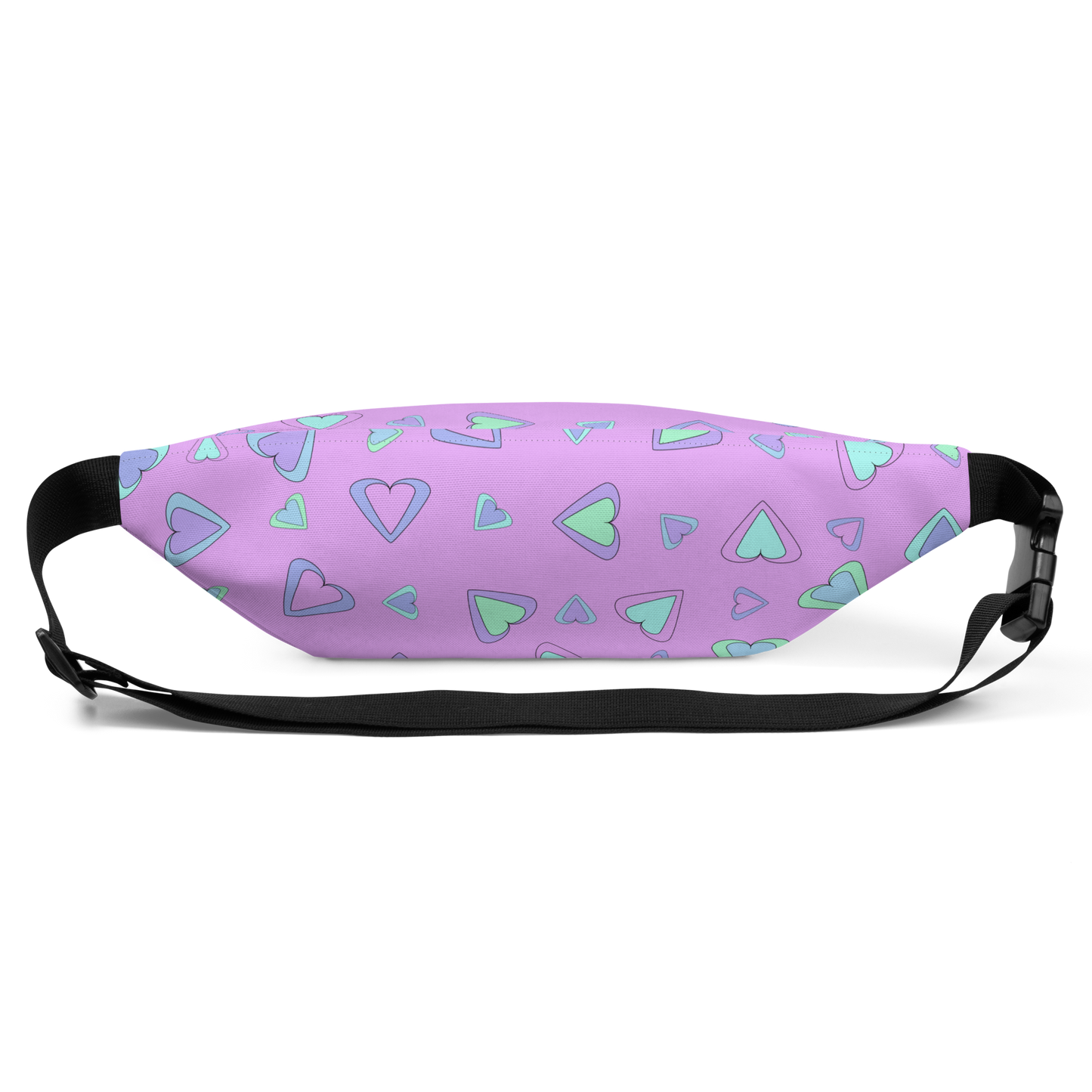 Rainbow Of Hearts | Batch 01 | Seamless Patterns | All-Over Print Fanny Pack - #5