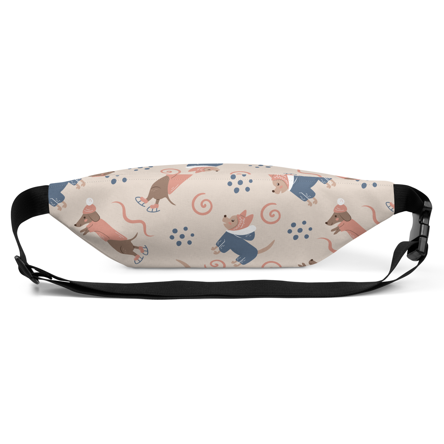 Cozy Dogs | Seamless Patterns | All-Over Print Fanny Pack - #12