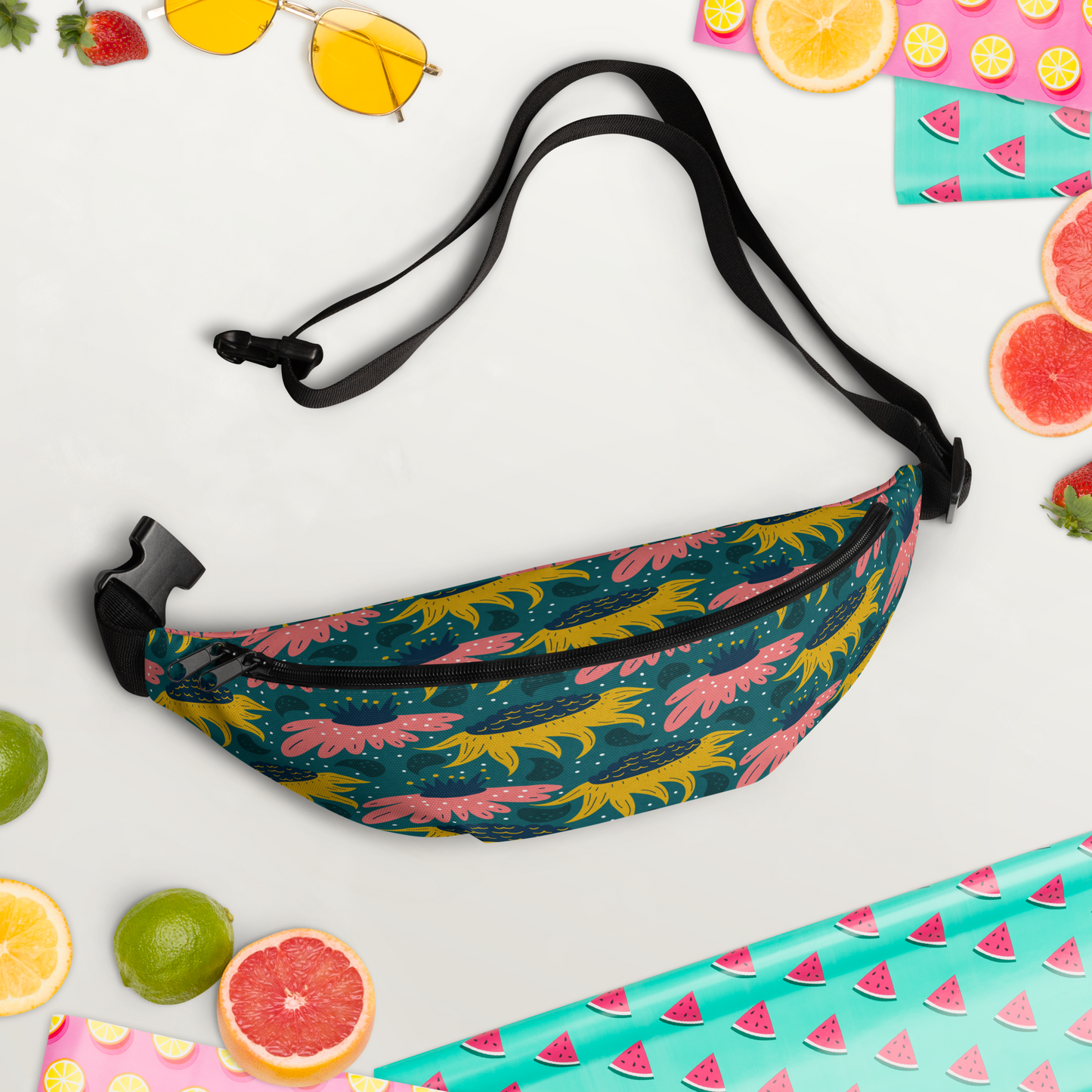 Scandinavian Spring Floral | Seamless Patterns | All-Over Print Fanny Pack - #8
