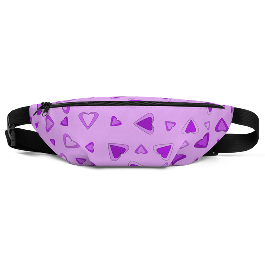 Rainbow Of Hearts | Batch 01 | Seamless Patterns | All-Over Print Fanny Pack - #3