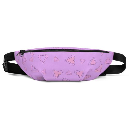 Rainbow Of Hearts | Batch 01 | Seamless Patterns | All-Over Print Fanny Pack - #8
