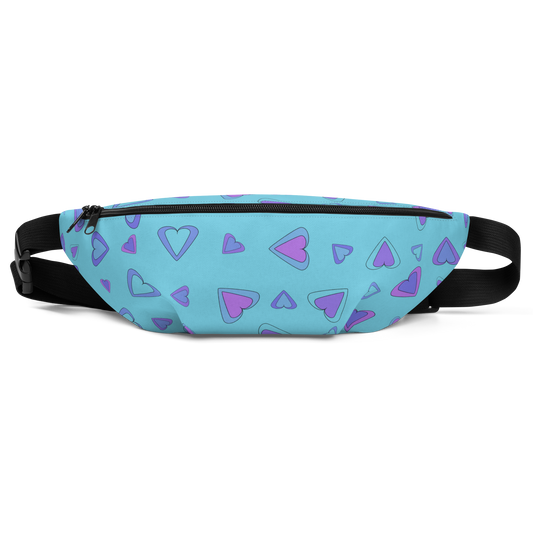 Rainbow Of Hearts | Batch 01 | Seamless Patterns | All-Over Print Fanny Pack - #9