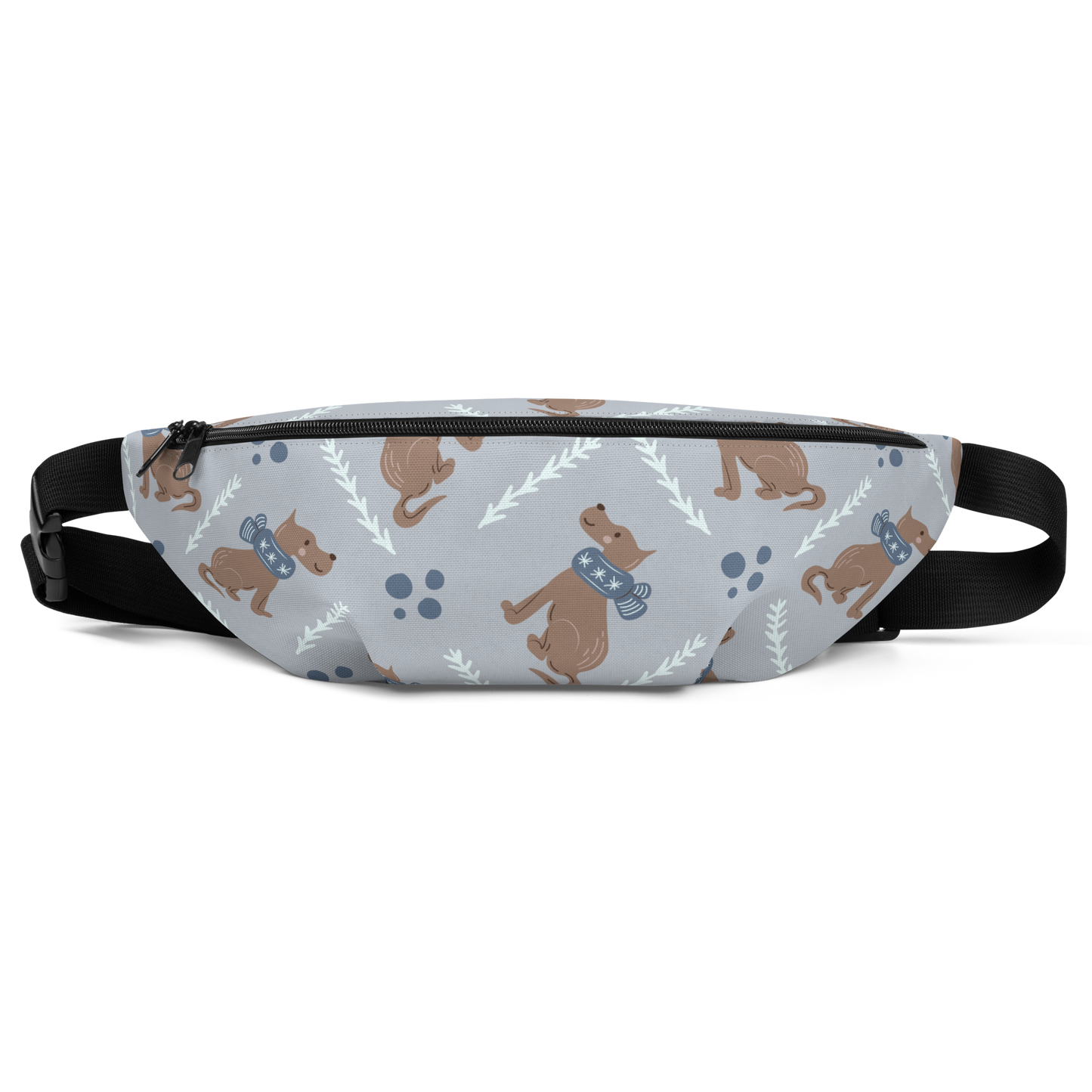 Cozy Dogs | Seamless Patterns | All-Over Print Fanny Pack - #4