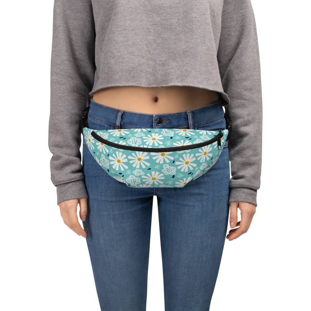 Scandinavian Spring Floral | Seamless Patterns | All-Over Print Fanny Pack - #9