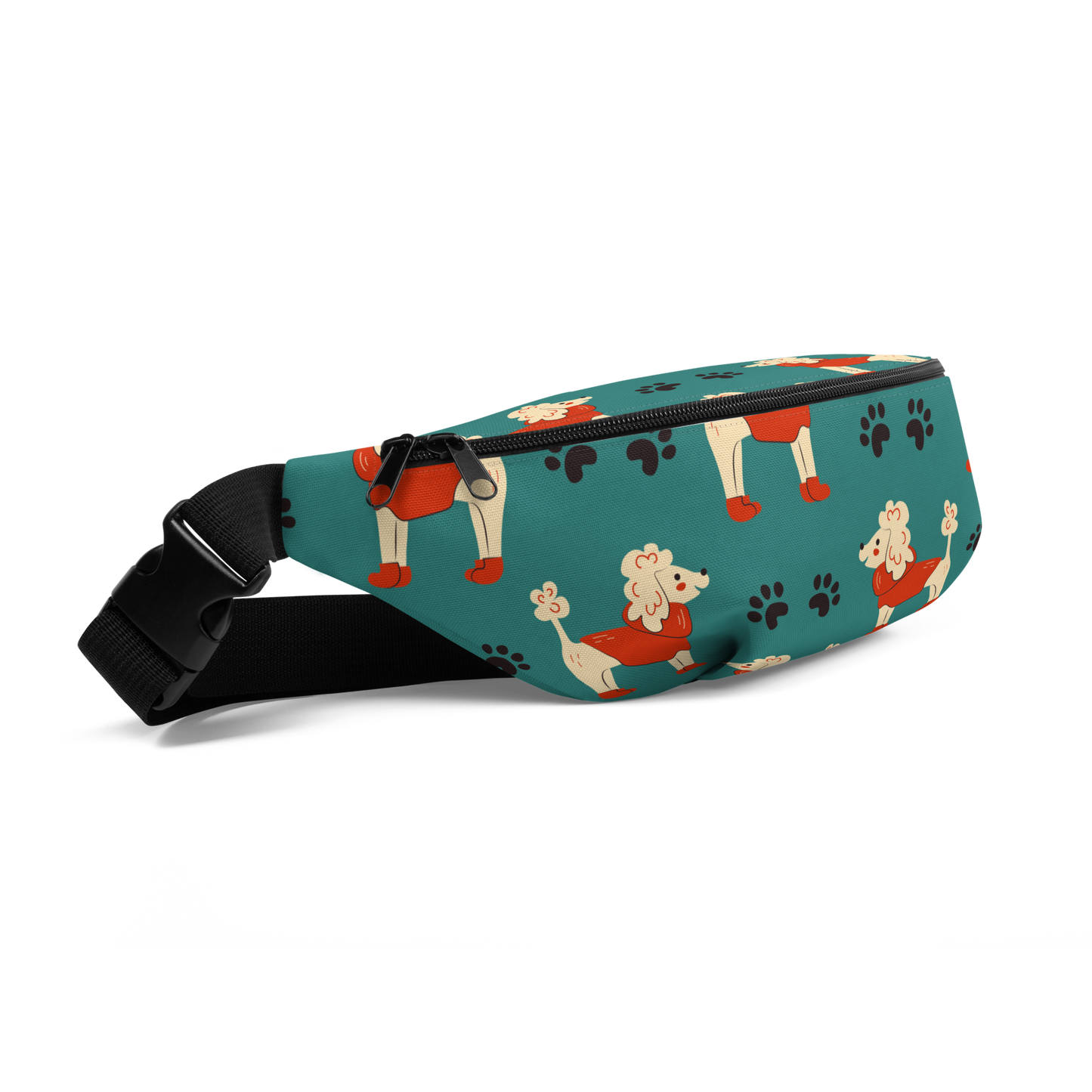 Cozy Dogs | Seamless Patterns | All-Over Print Fanny Pack - #1