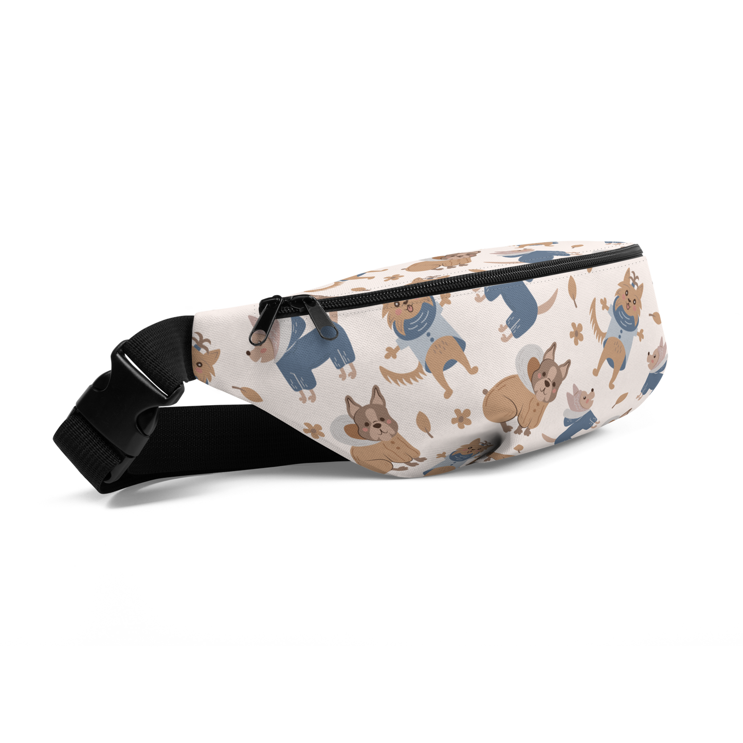 Cozy Dogs | Seamless Patterns | All-Over Print Fanny Pack - #8