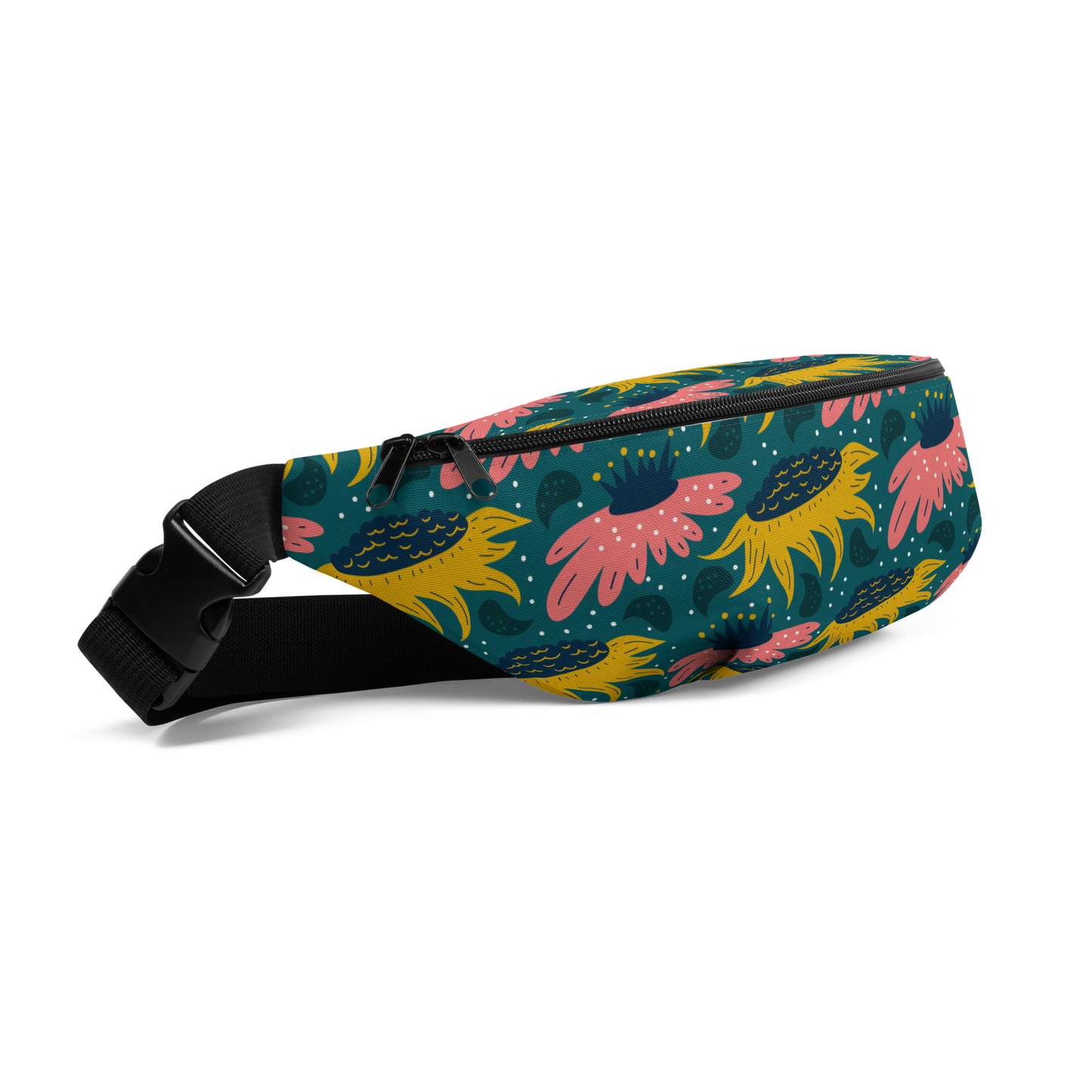 Scandinavian Spring Floral | Seamless Patterns | All-Over Print Fanny Pack - #8