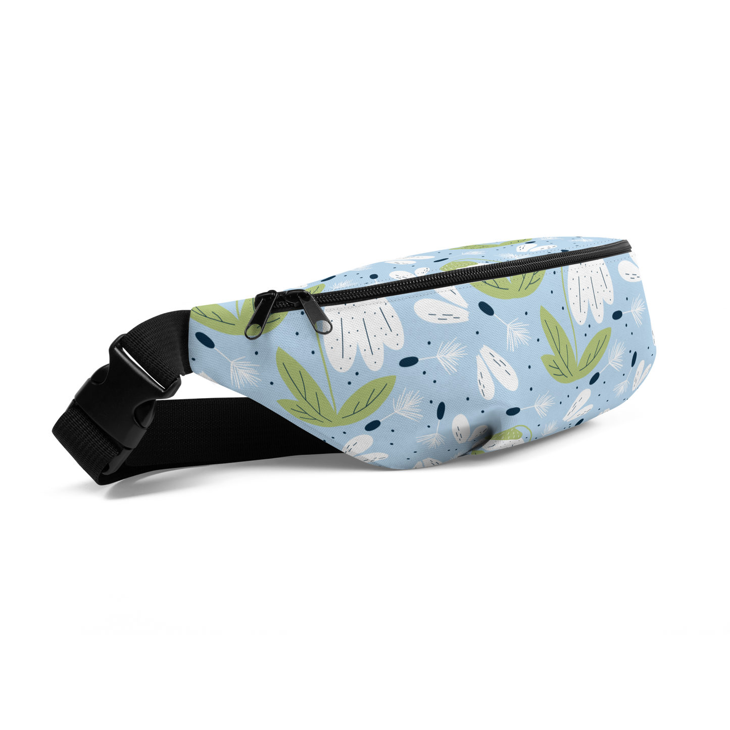 Scandinavian Spring Floral | Seamless Patterns | All-Over Print Fanny Pack - #3