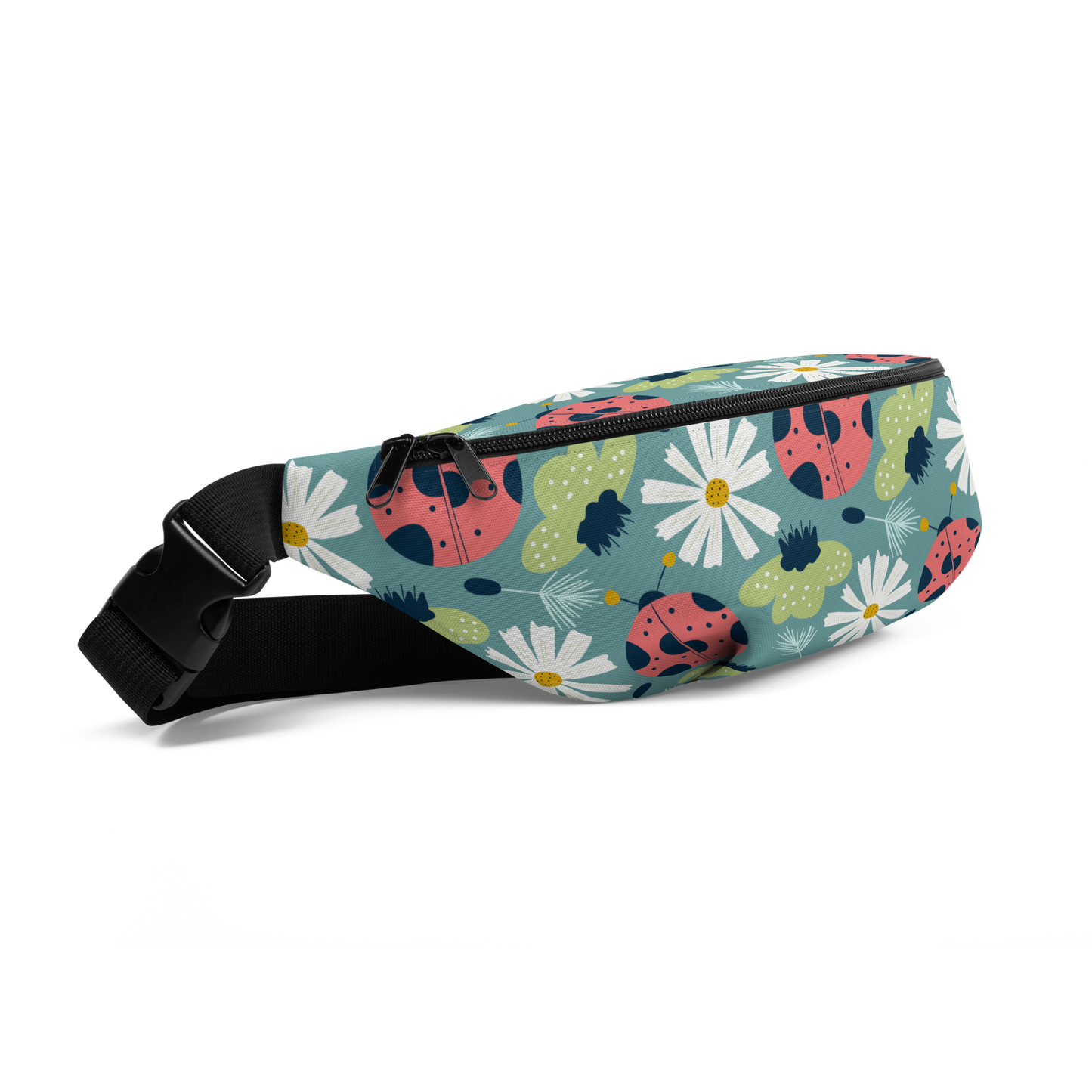 Scandinavian Spring Floral | Seamless Patterns | All-Over Print Fanny Pack - #2