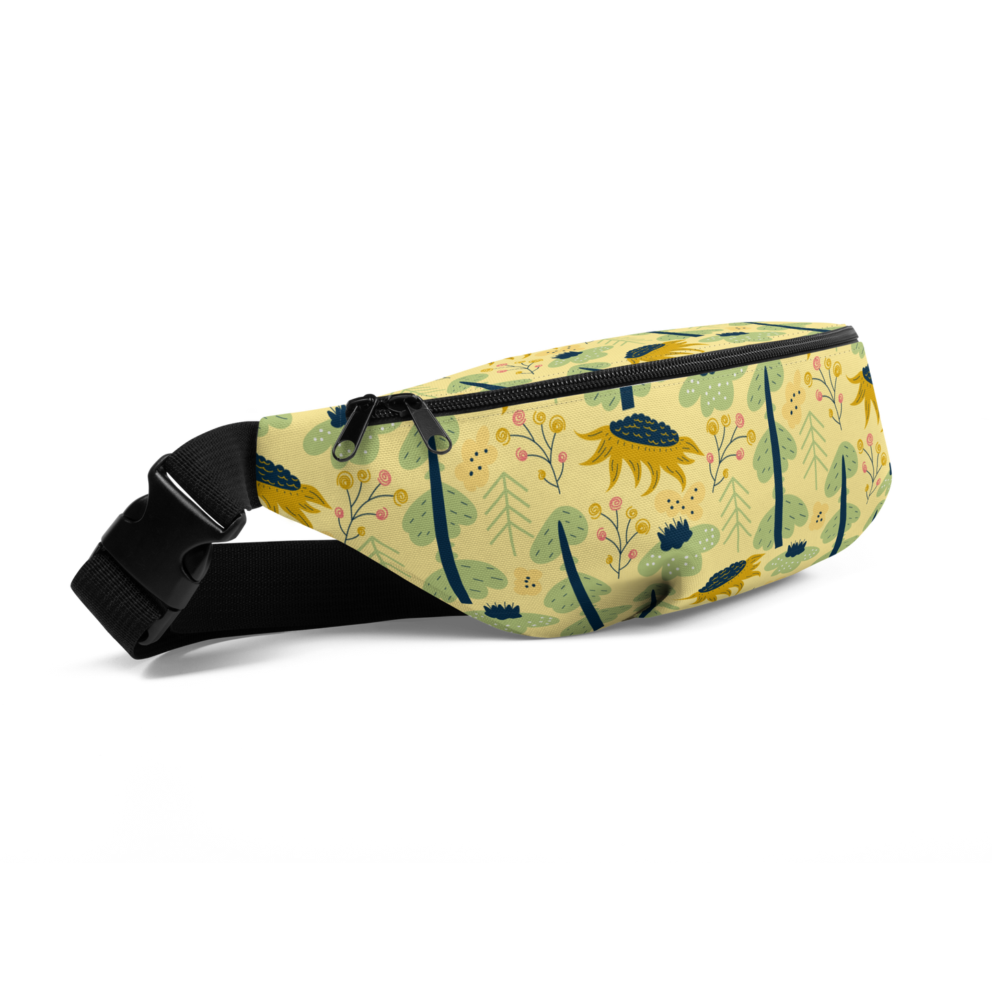 Scandinavian Spring Floral | Seamless Patterns | All-Over Print Fanny Pack - #1