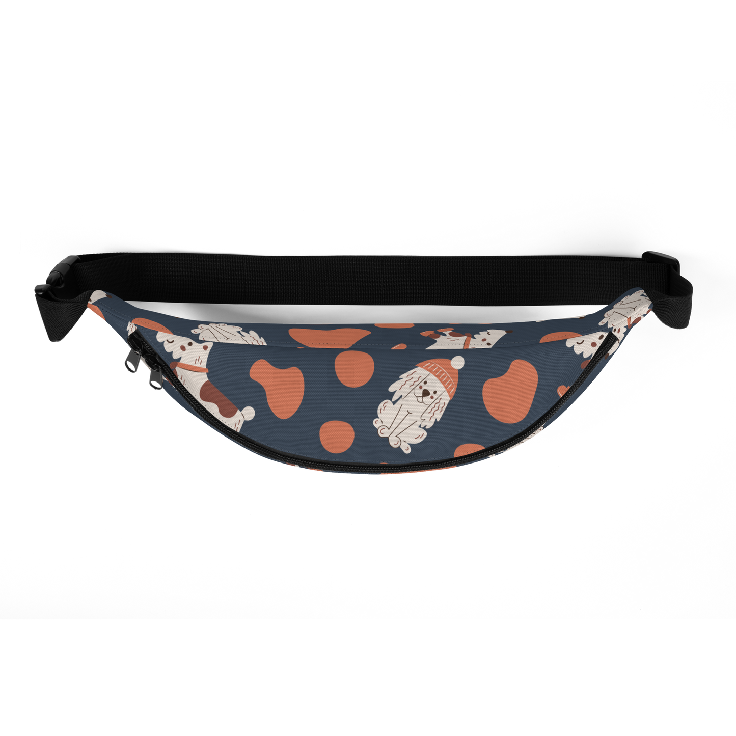 Cozy Dogs | Seamless Patterns | All-Over Print Fanny Pack - #5