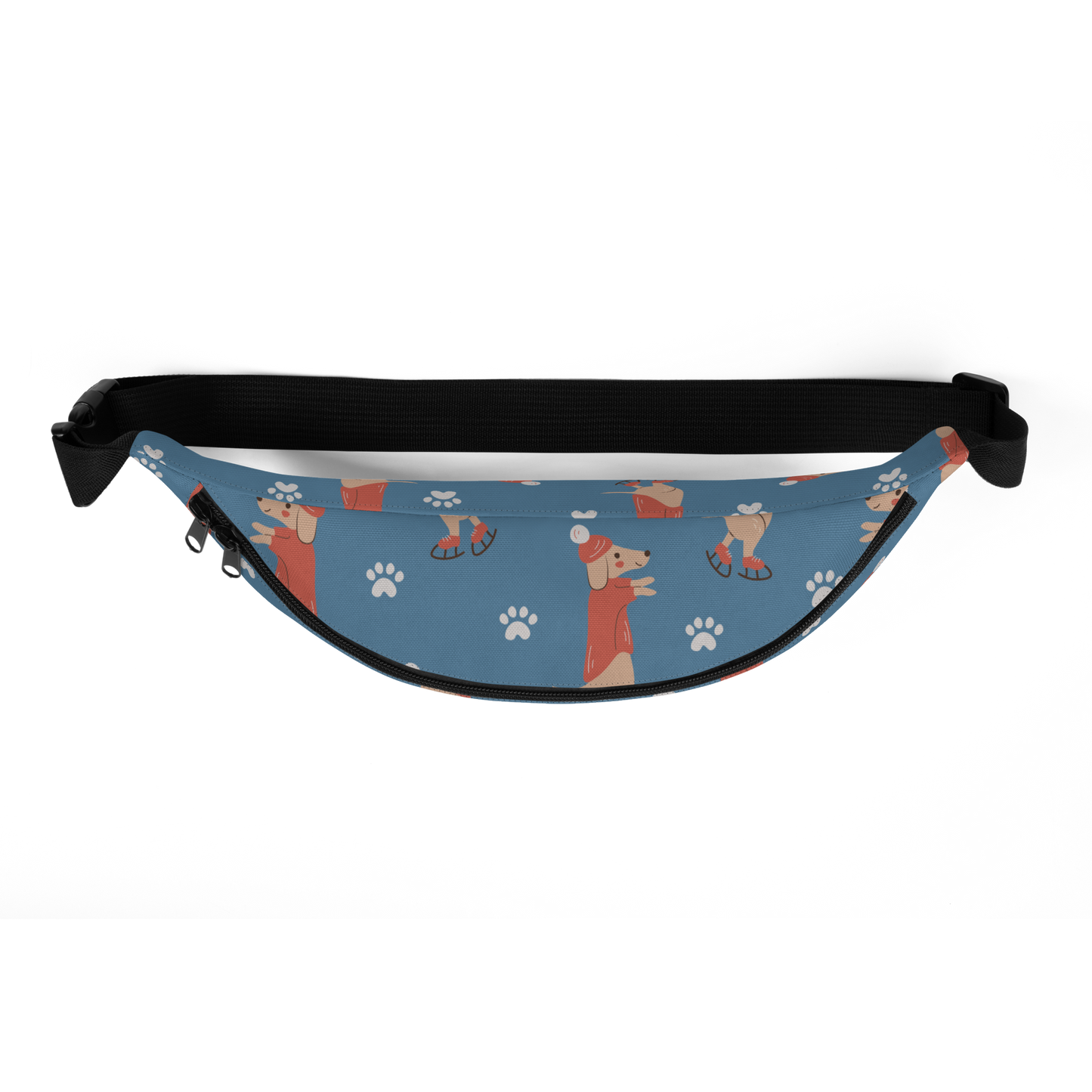 Cozy Dogs | Seamless Patterns | All-Over Print Fanny Pack - #6