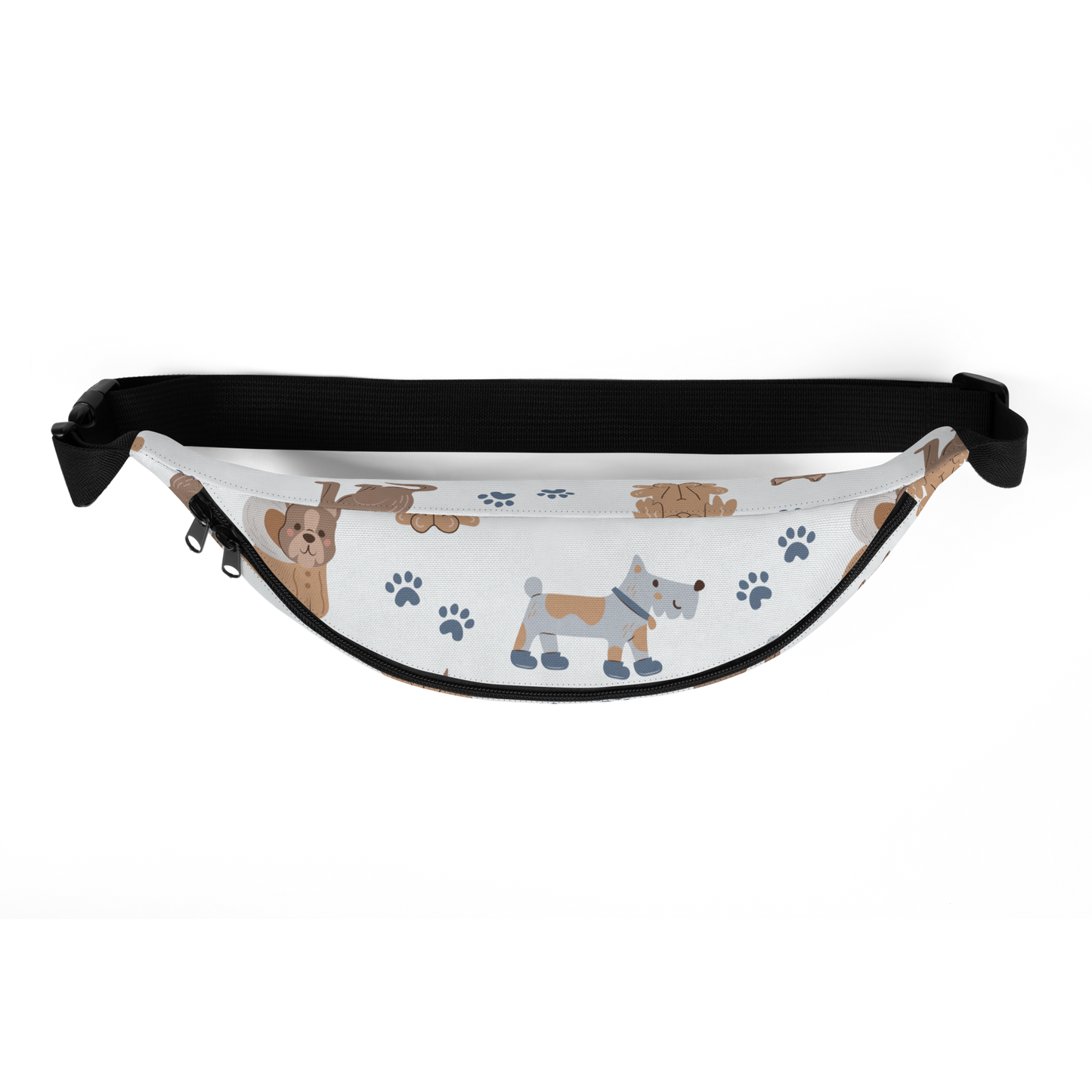 Cozy Dogs | Seamless Patterns | All-Over Print Fanny Pack - #7