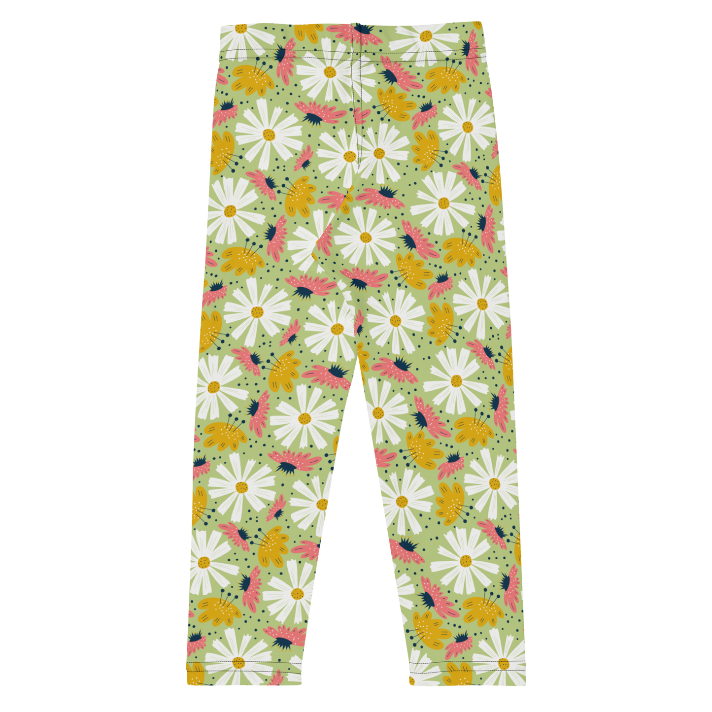 Scandinavian Spring Floral | Seamless Patterns | All-Over Print Kids Leggings - #4