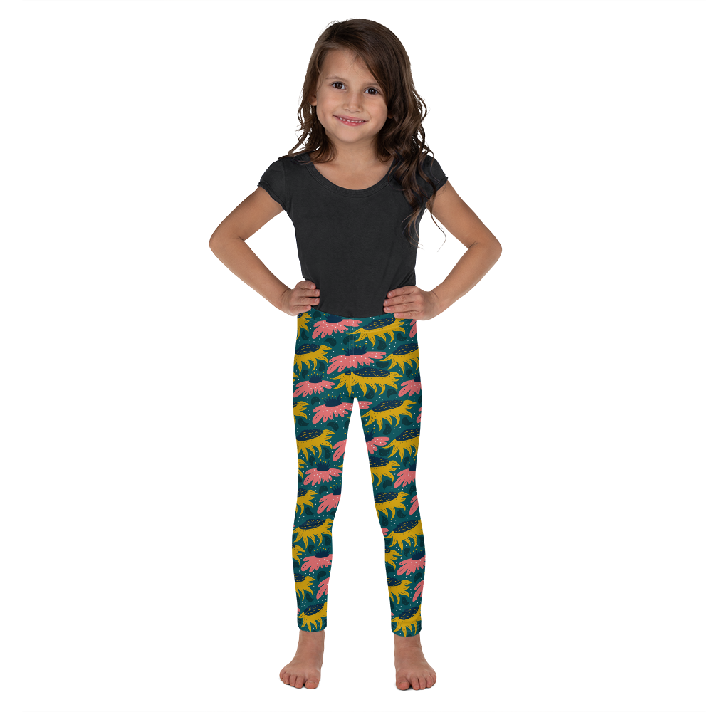 Scandinavian Spring Floral | Seamless Patterns | All-Over Print Kids Leggings - #8