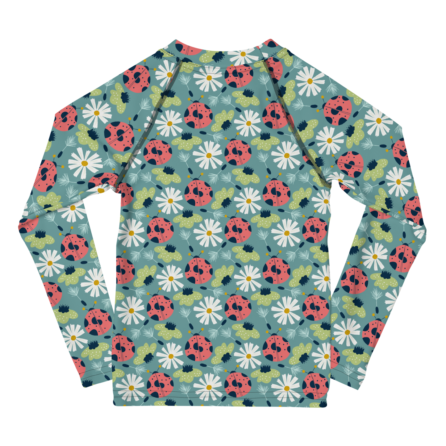 Scandinavian Spring Floral | Seamless Patterns | All-Over Print Kids Rash Guard - #2