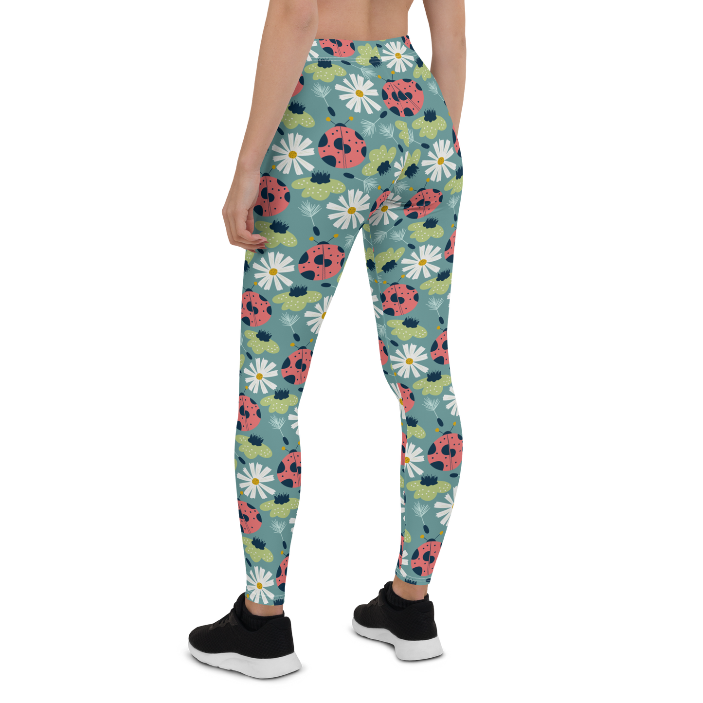 Scandinavian Spring Floral | Seamless Patterns | All-Over Print Leggings - #2