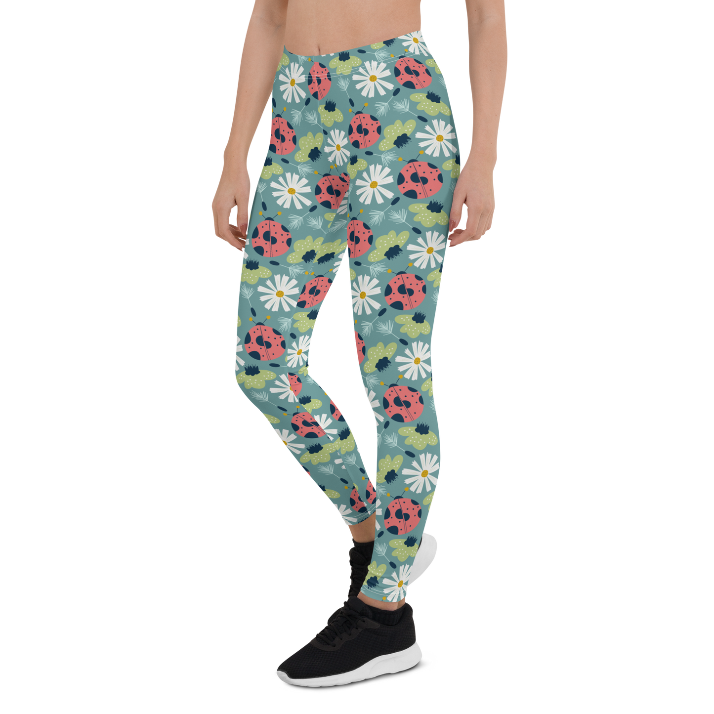 Scandinavian Spring Floral | Seamless Patterns | All-Over Print Leggings - #2