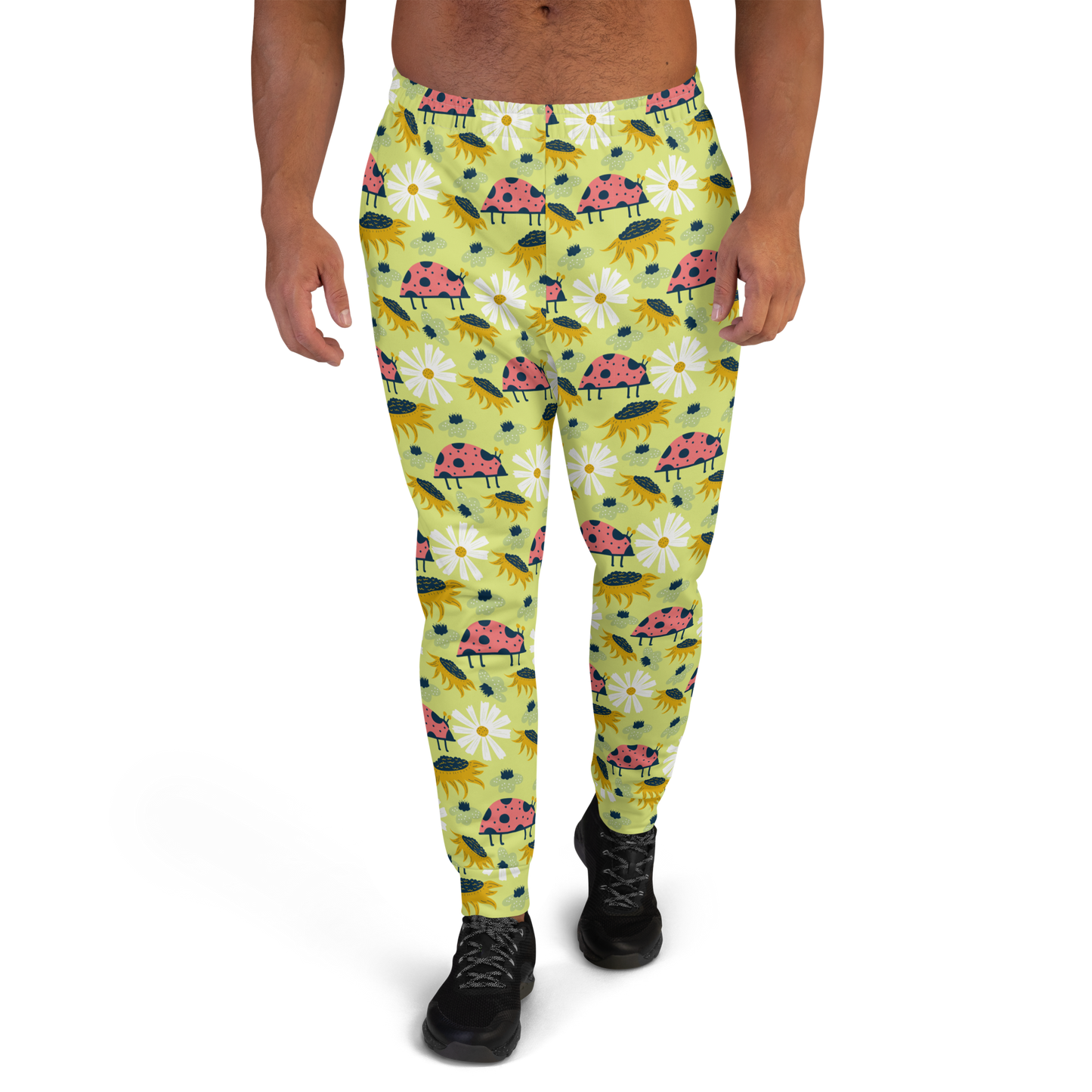 Scandinavian Spring Floral | Seamless Patterns | All-Over Print Men's Joggers - #6