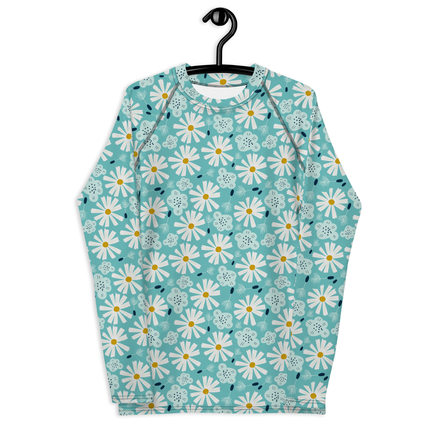 Scandinavian Spring Floral | Seamless Patterns | All-Over Print Men's Rash Guard - #10