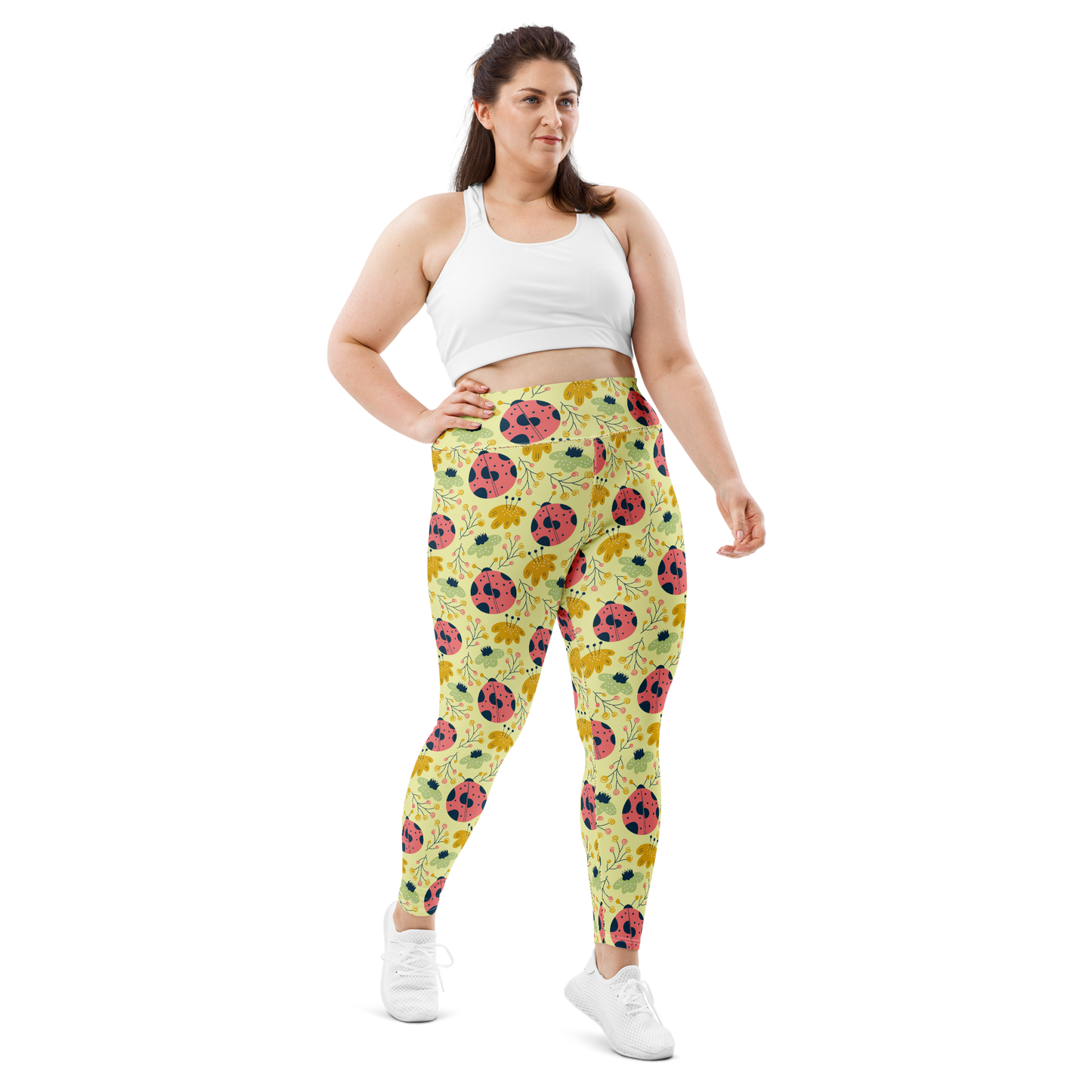 Scandinavian Spring Floral | Seamless Patterns | All-Over Print Plus Size Leggings - #9