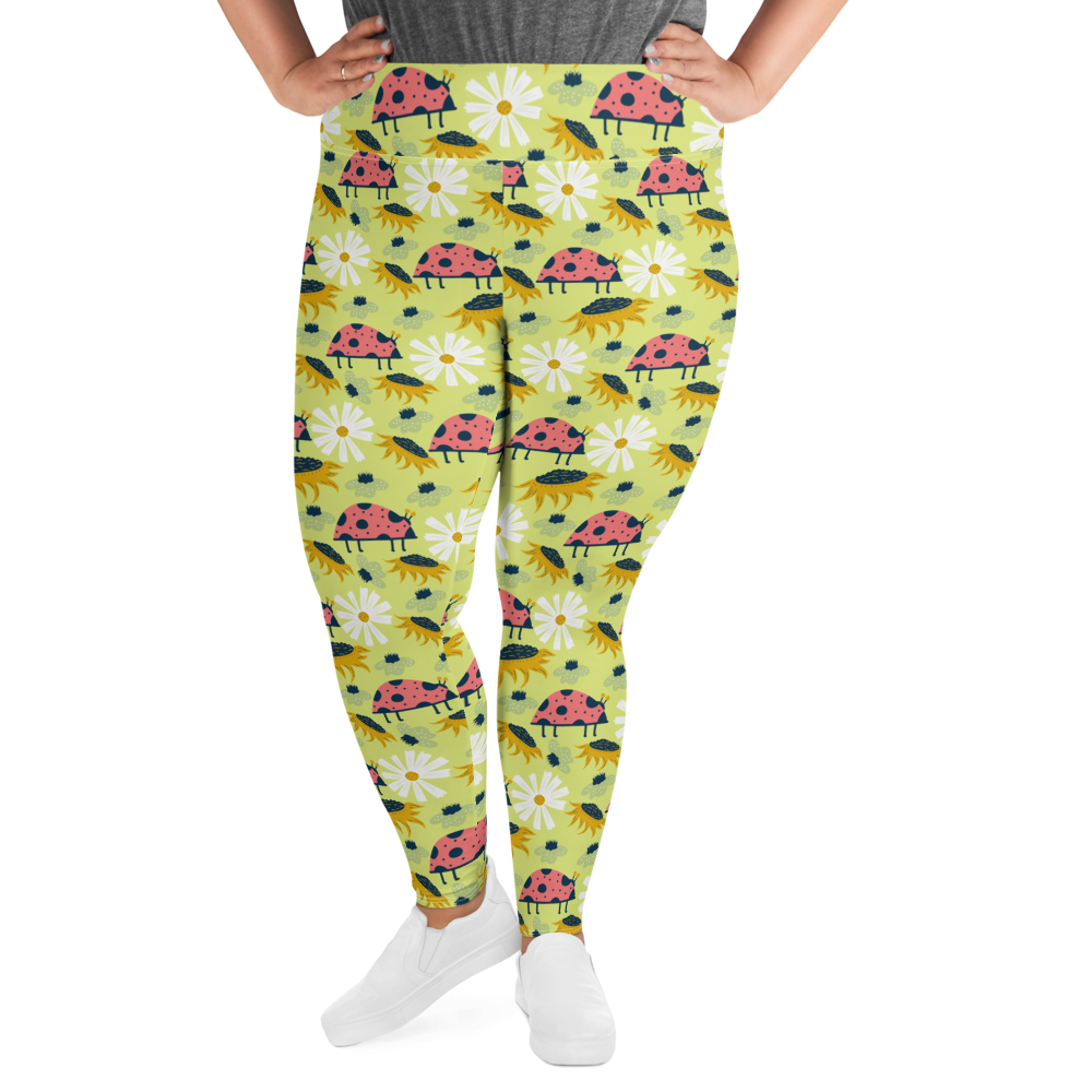 Scandinavian Spring Floral | Seamless Patterns | All-Over Print Plus Size Leggings - #6