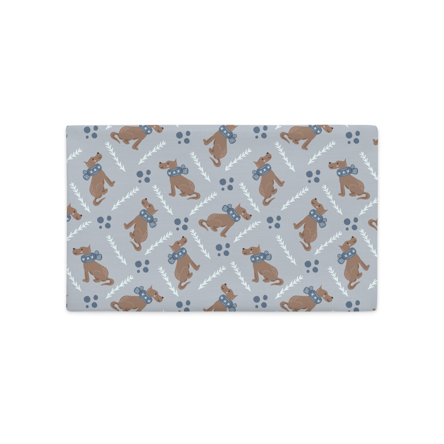 Cozy Dogs | Seamless Patterns | All-Over Print Premium Pillow Case - #4