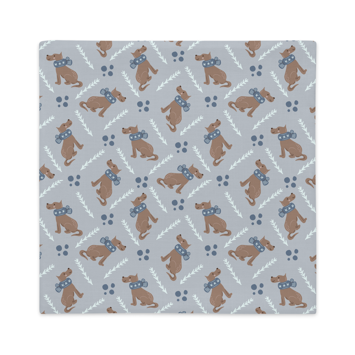 Cozy Dogs | Seamless Patterns | All-Over Print Premium Pillow Case - #4