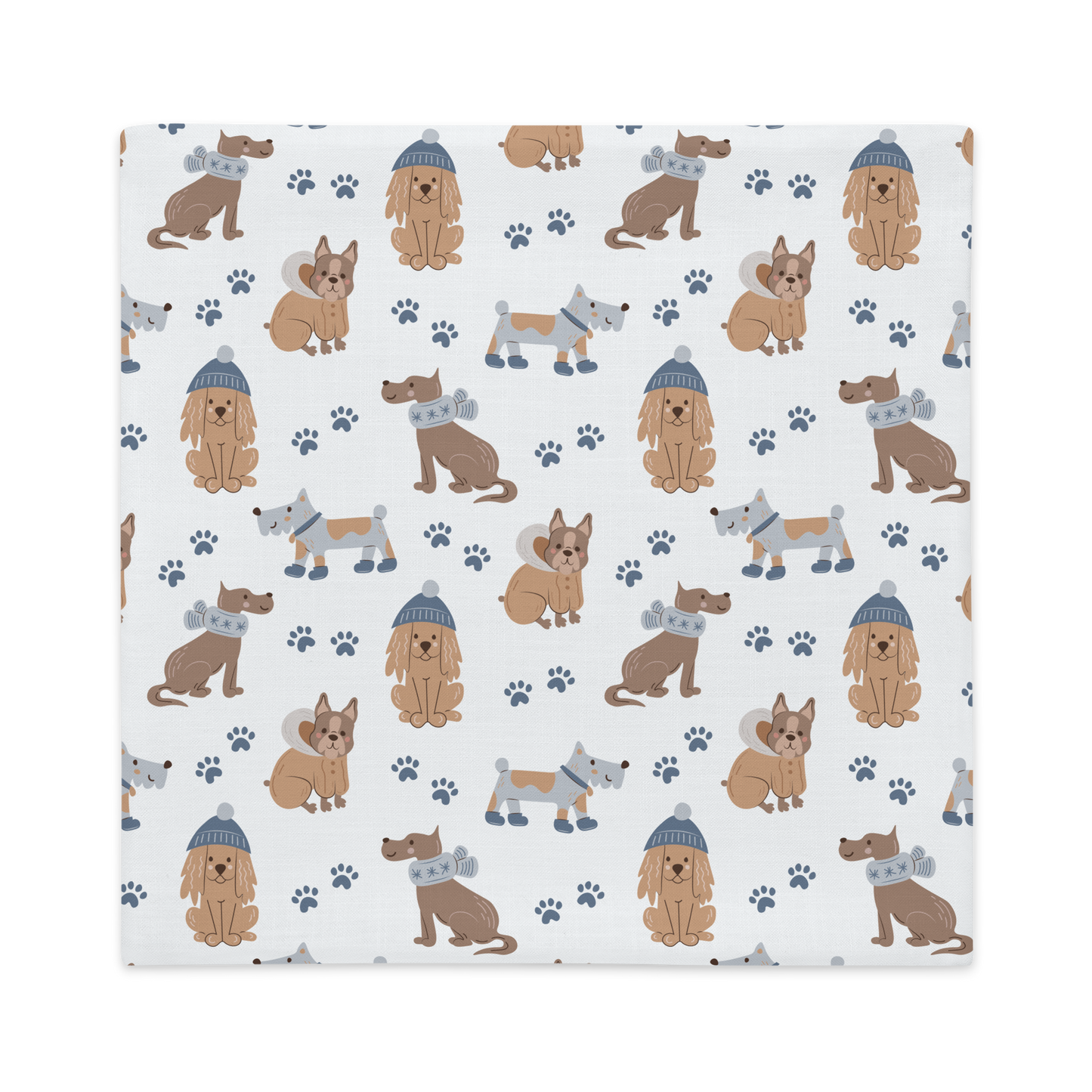 Cozy Dogs | Seamless Patterns | All-Over Print Premium Pillow Case - #7